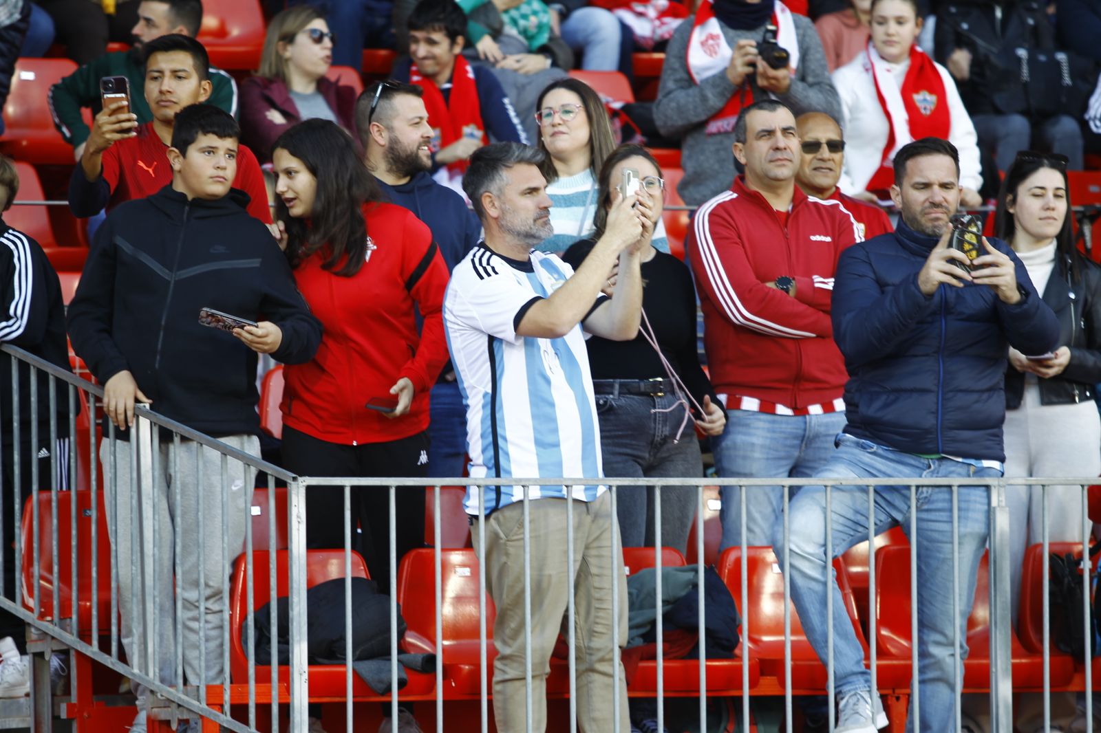 Imágenes del partido U.D. Almería-Atlético de Madrid