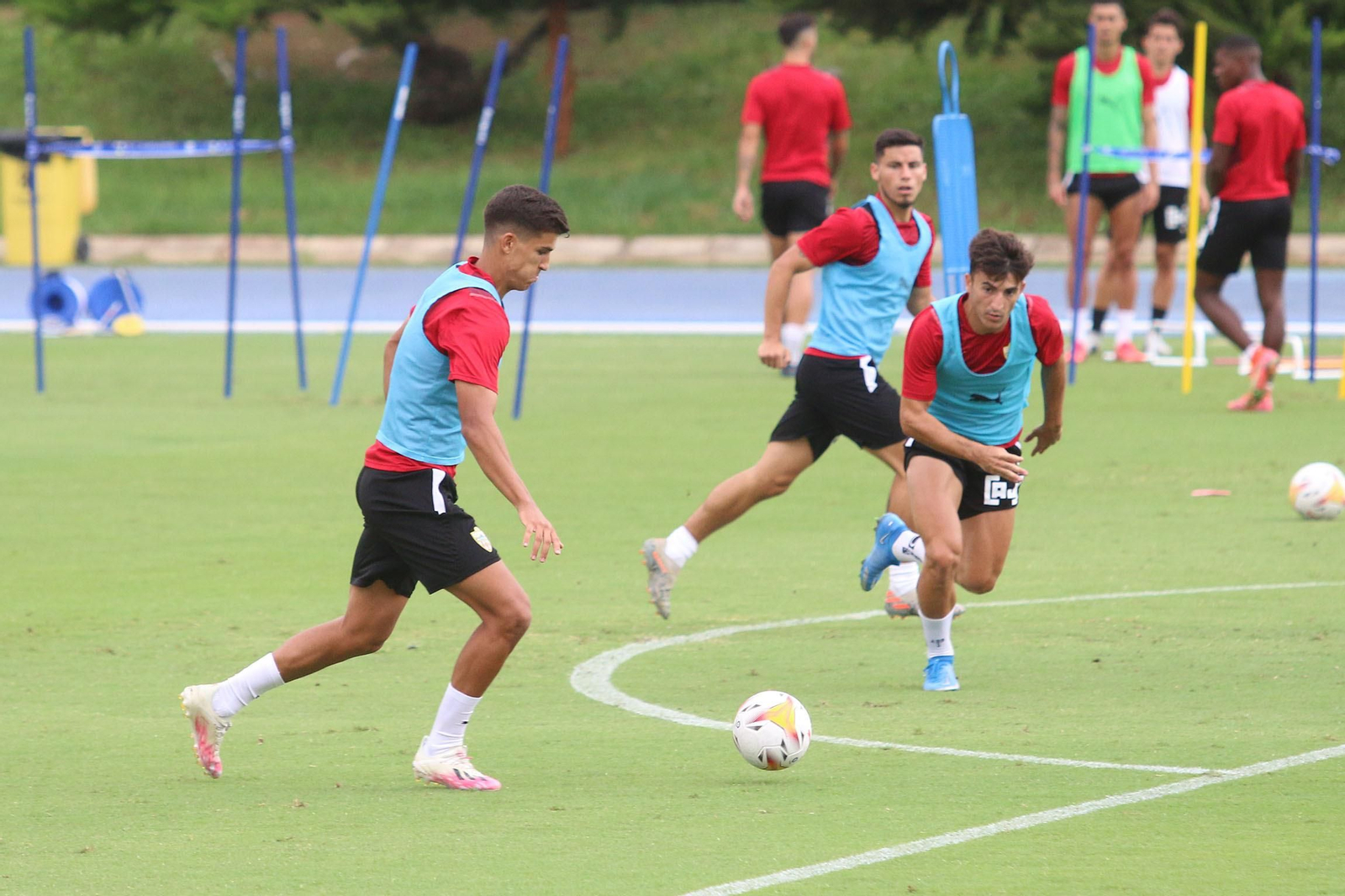 Fotogalería del entrenamiento de la UD Almería del miércoles 11 de agosto