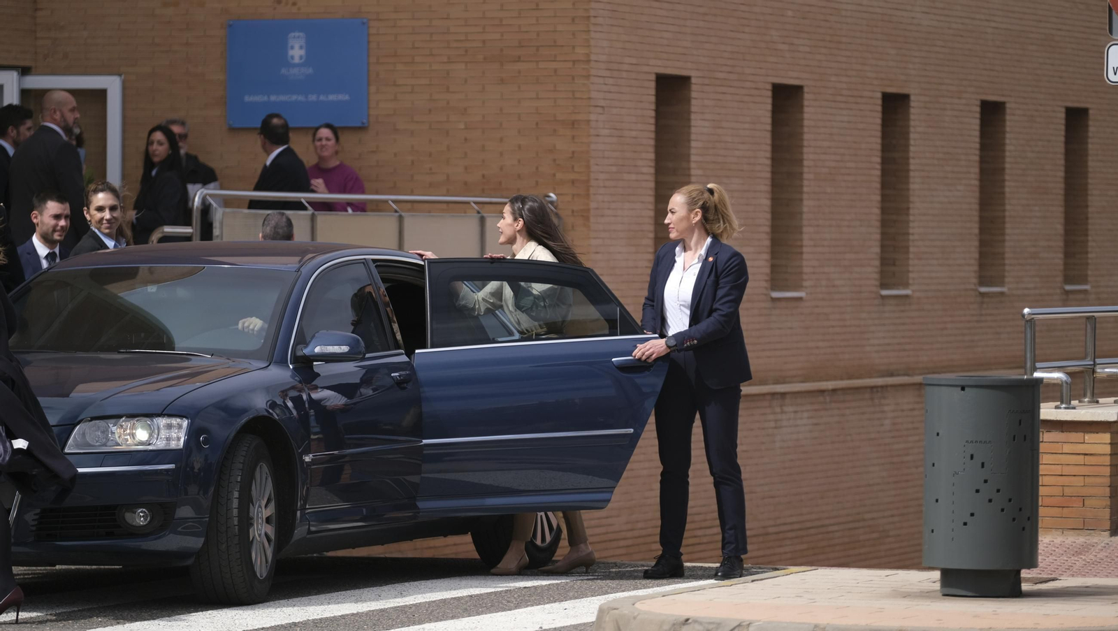 Imágenes de la Reina Letizia en el Tour del Talento en Almería