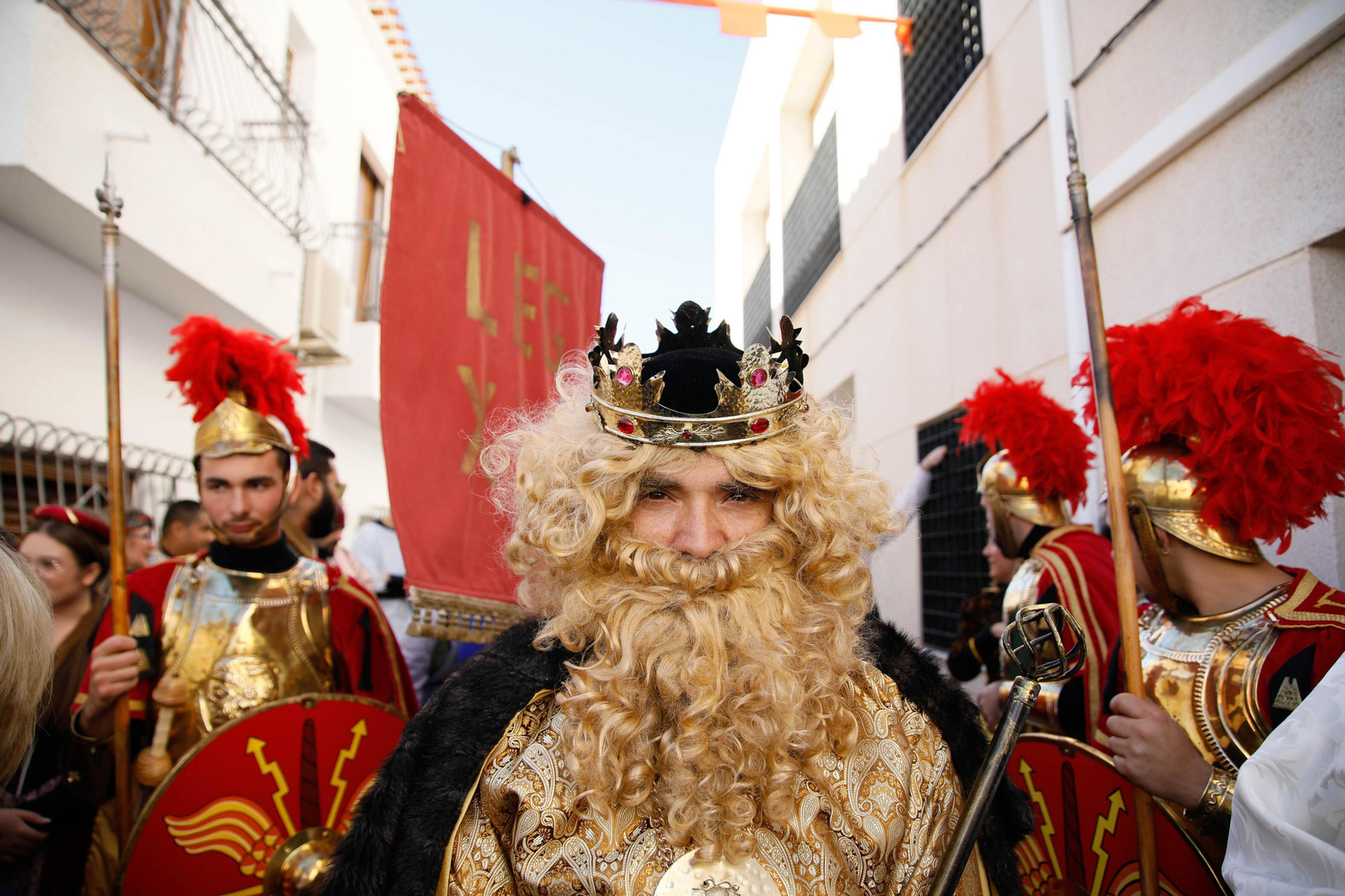 Las imágenes del Auto Sacramental de los Reyes Magos en Los Gallardos