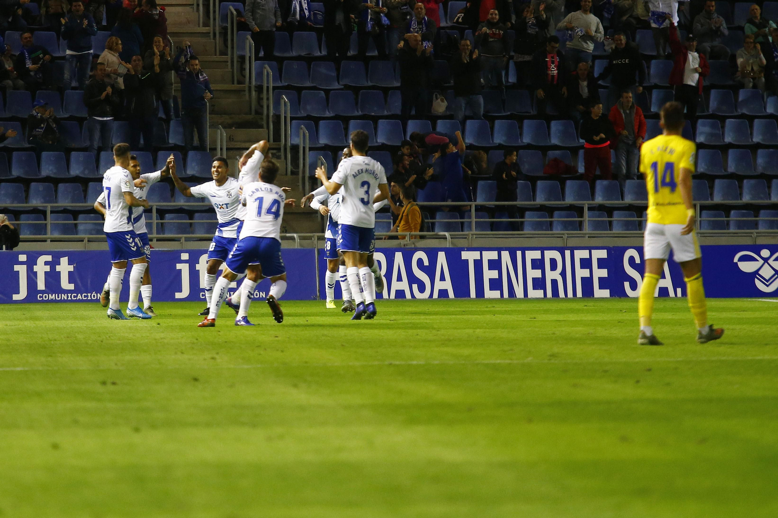 Las imágenes del Tenerife-Cádiz