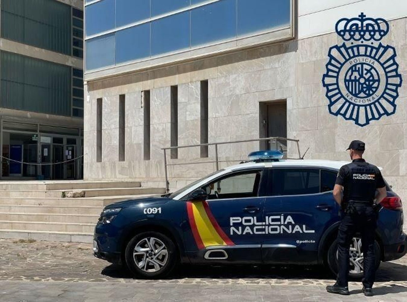 Imagen de archivo de un policía nacional