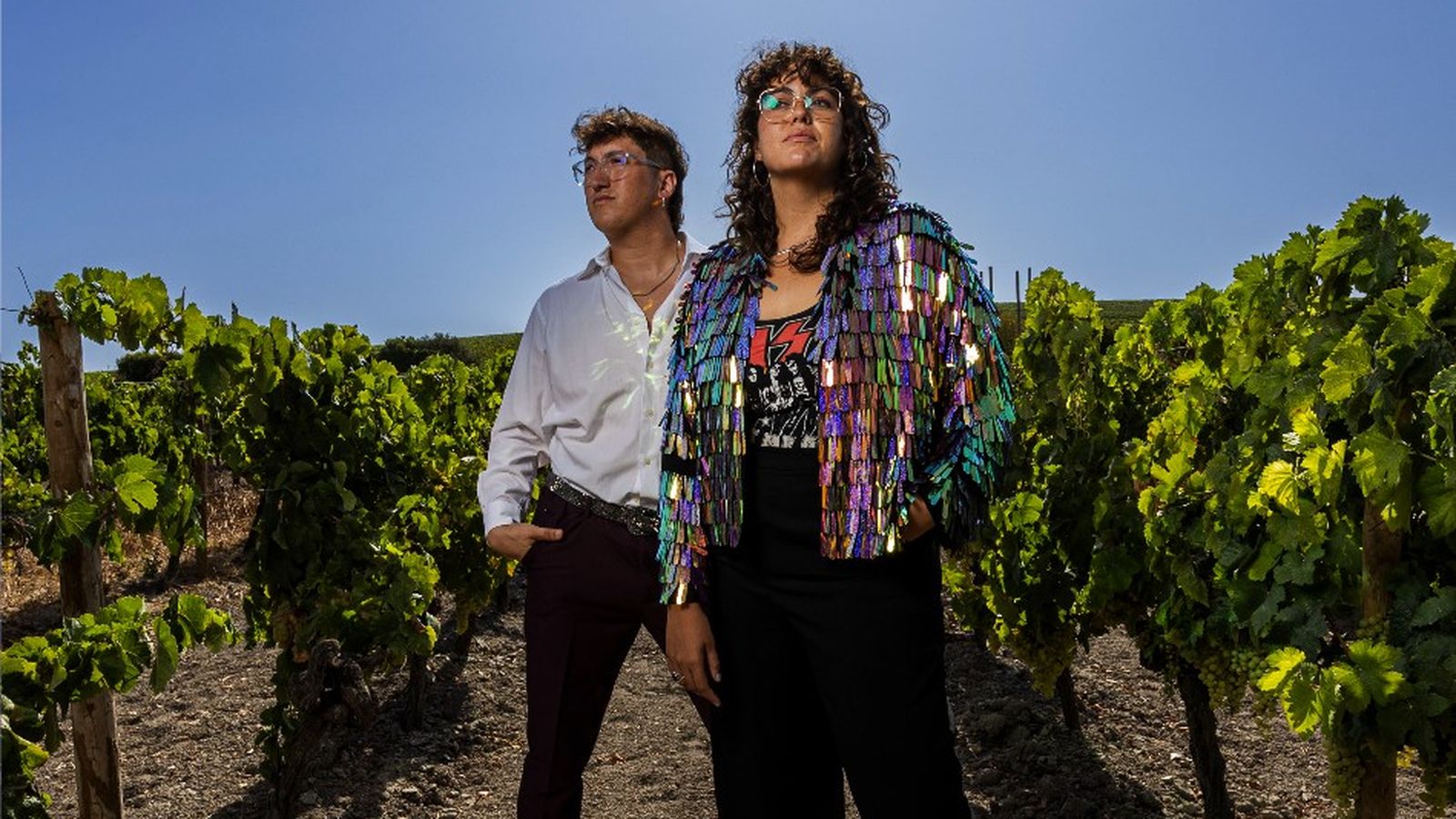 El enólogo, Carlos Vidarte, y la sumiller, Rocío Benito, impulsores de Albariza en las Venas.