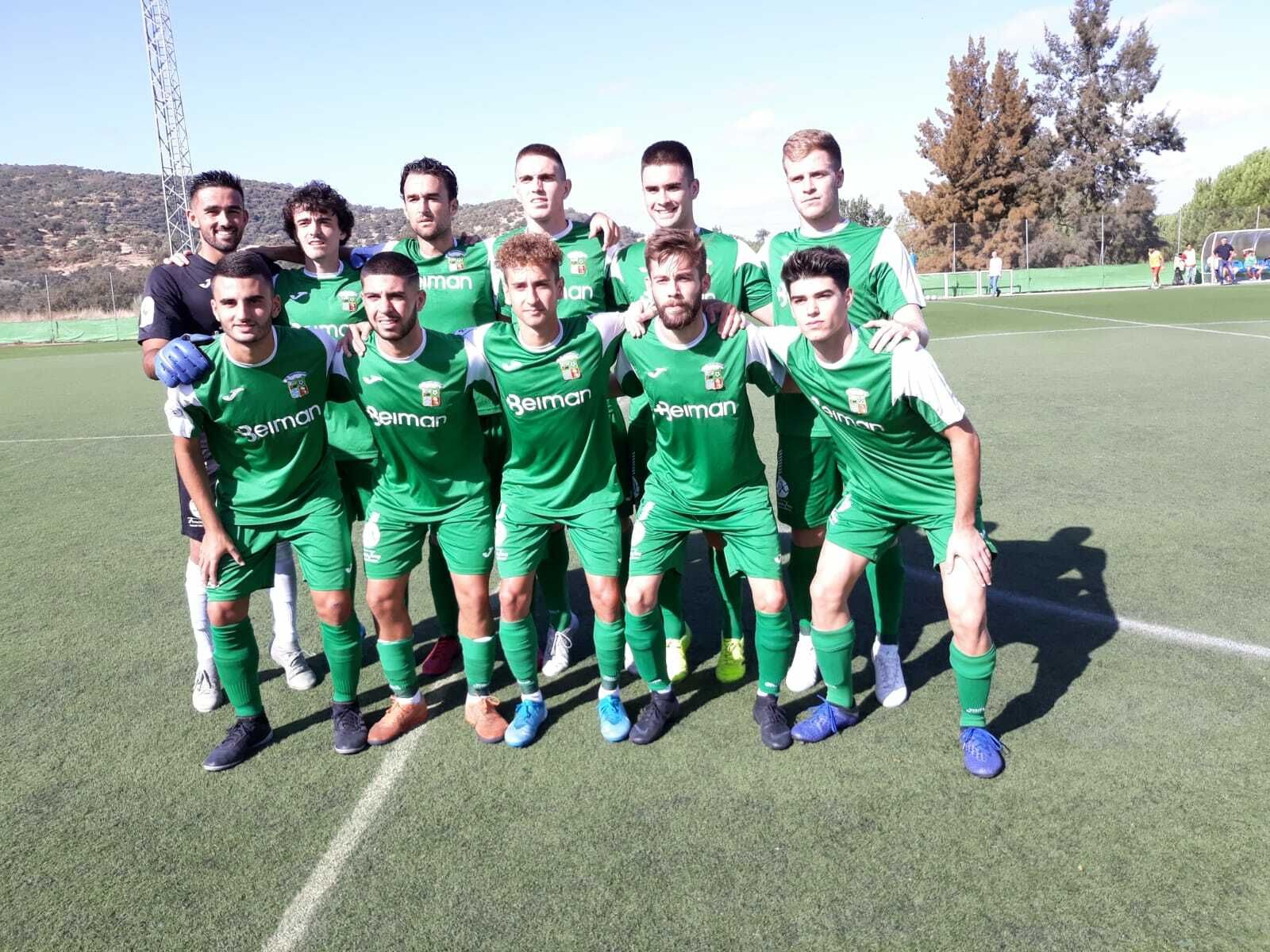 Formación que ha presentado el Guadalcacín en Aroche.