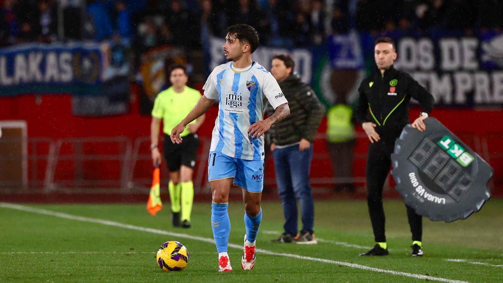 Las fotos del UD Almería - Málaga CF