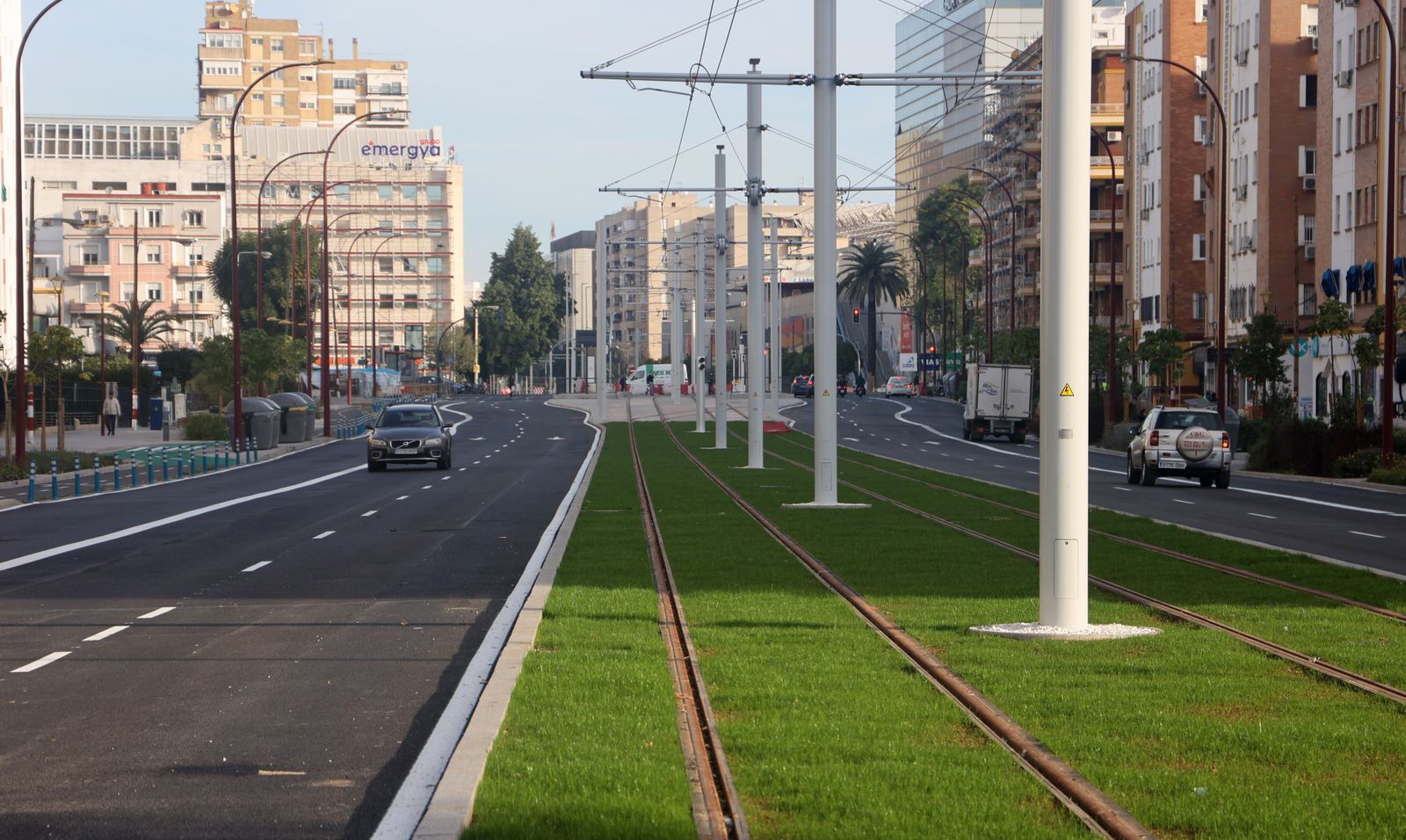 Apertura al tráfico de la Avda San Francisco Javier