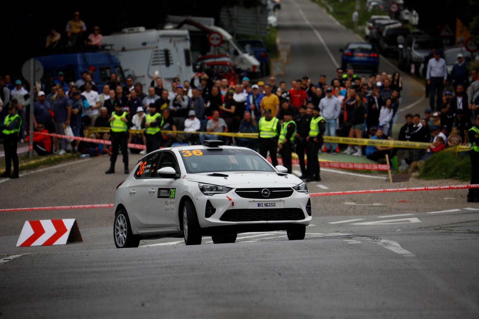 Las mejores fotos de la primera jornada del Rallye Sierra Morena 2024