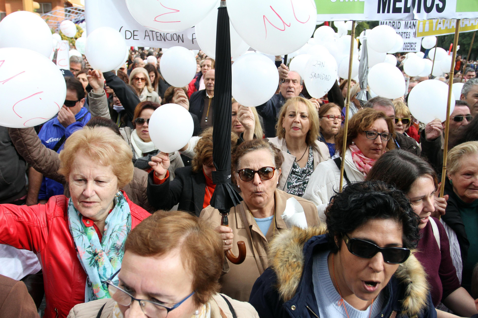 Manifestación por una sanidad pública digna