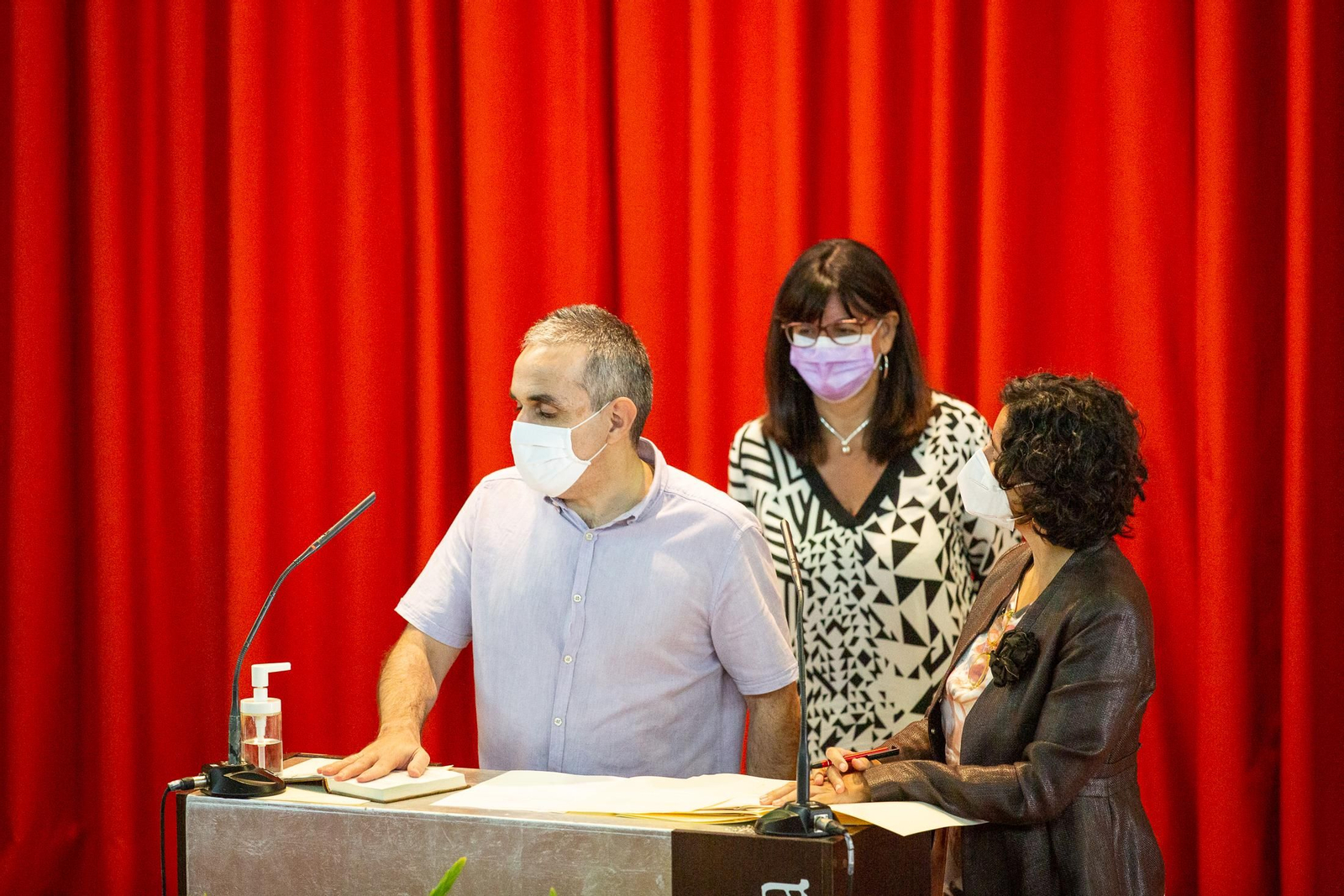 Imágenes de la toma de posesión del equipo de gobierno de la UHU