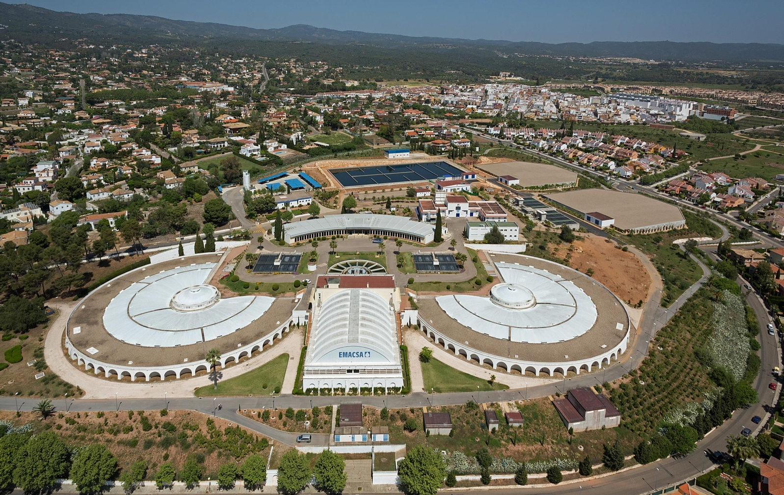 Panoramica de las instalaciones de Villa Azul.