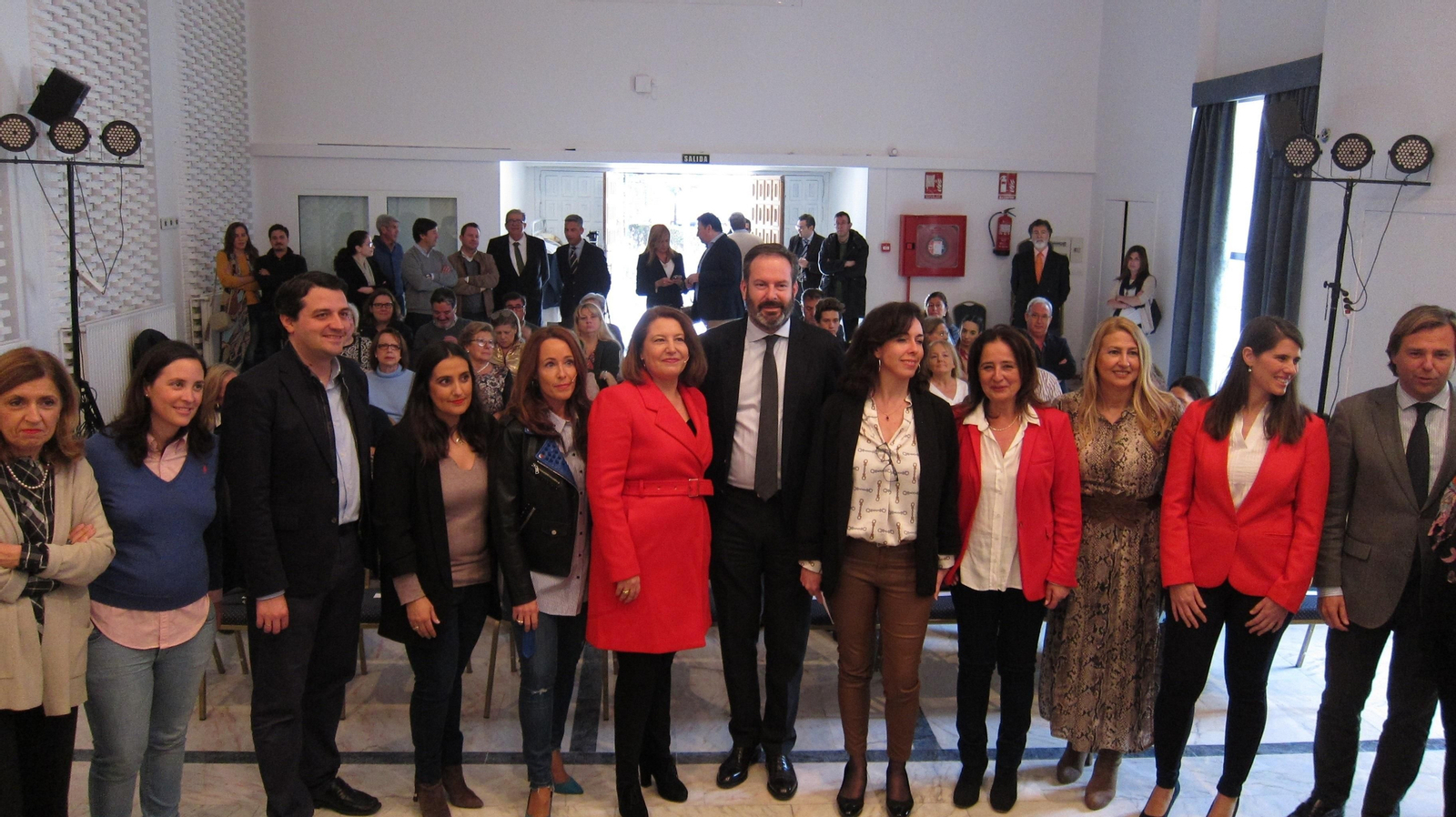 Acto de Carmen Crespo en Córdoba.