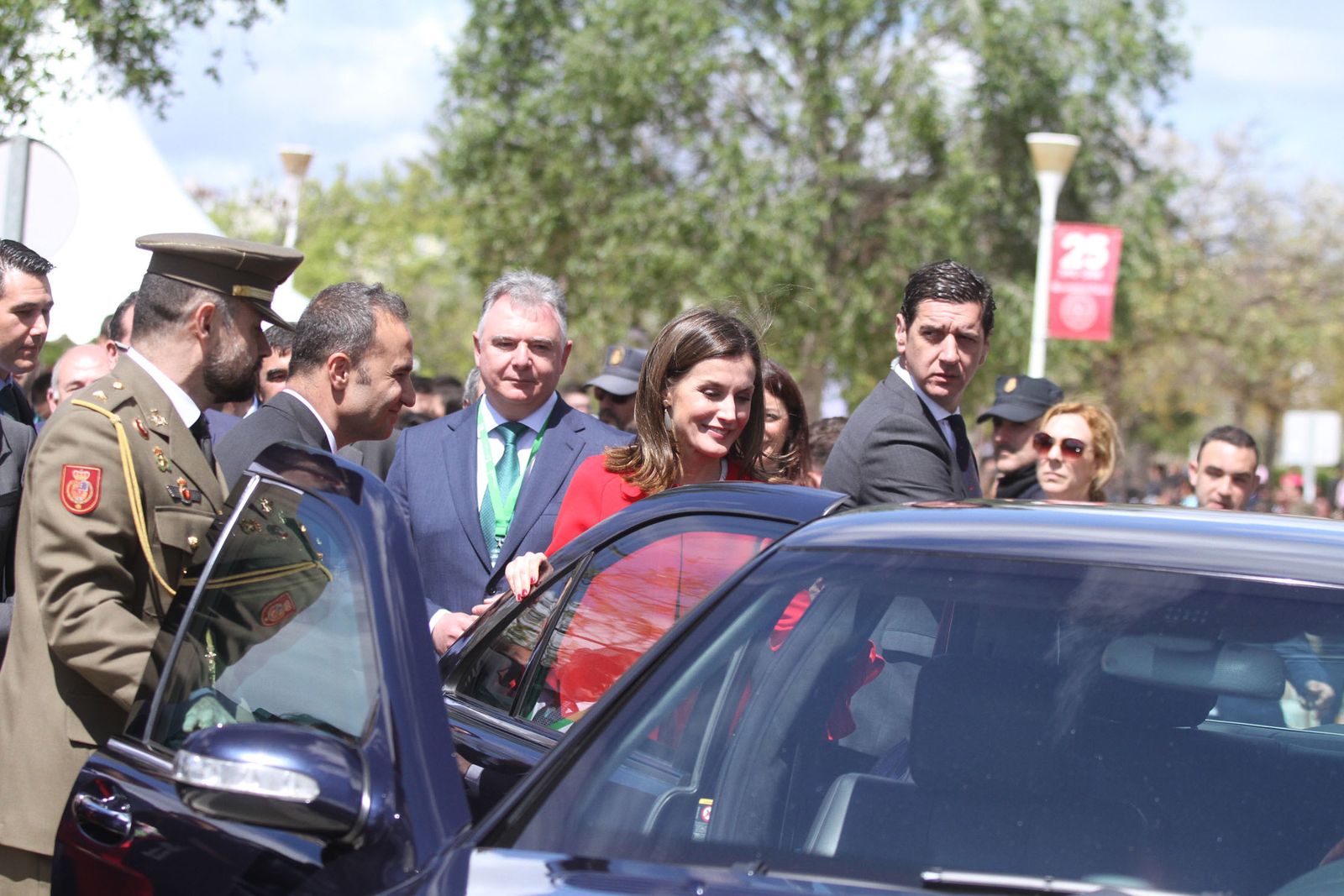 Imágenes de la visita de la reina Letizia a Huelva