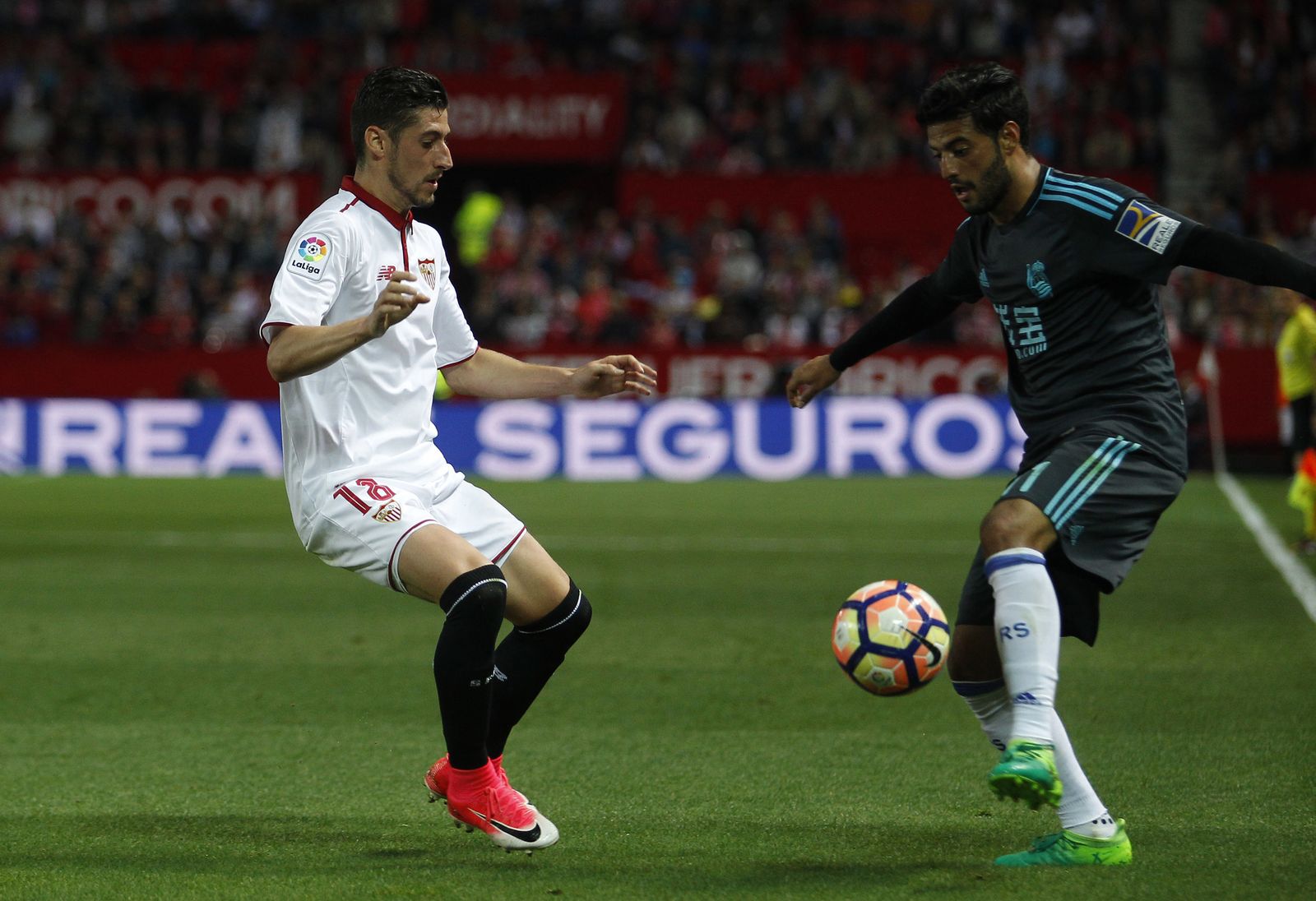 Las imágenes del Sevilla-Real Sociedad