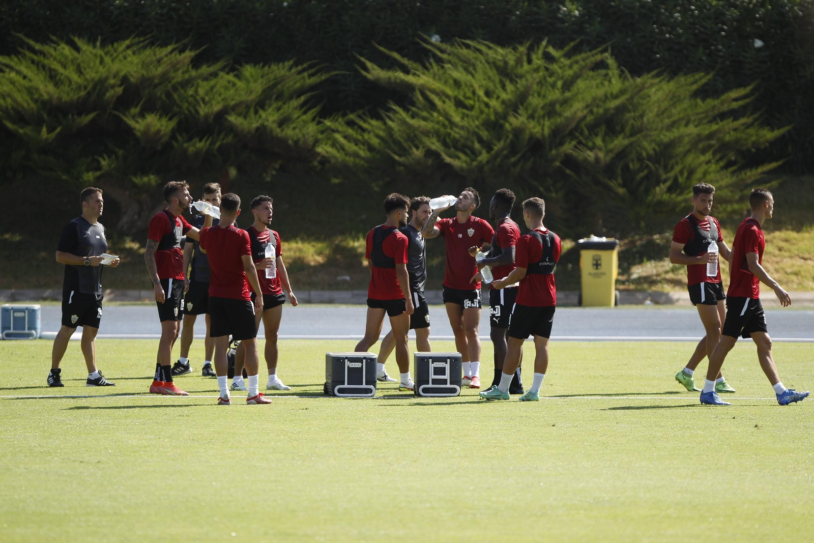 Fotogalería entrenamiento U.D. Almería