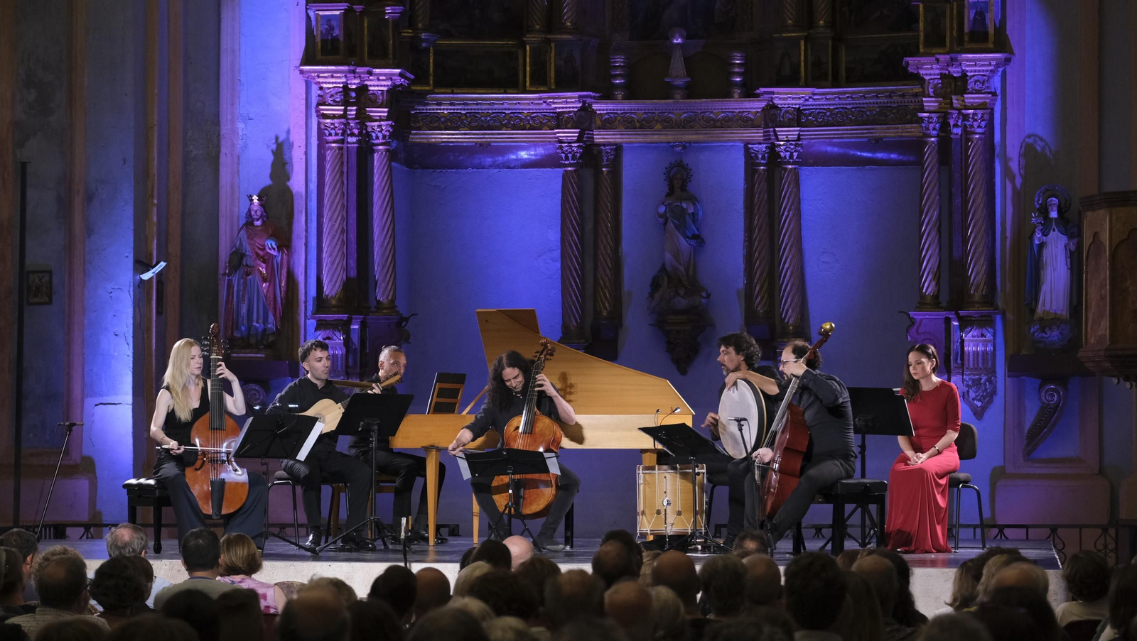 El concierto de Accademia del Piacere en el Festival de Vélez Blanco, en imágenes