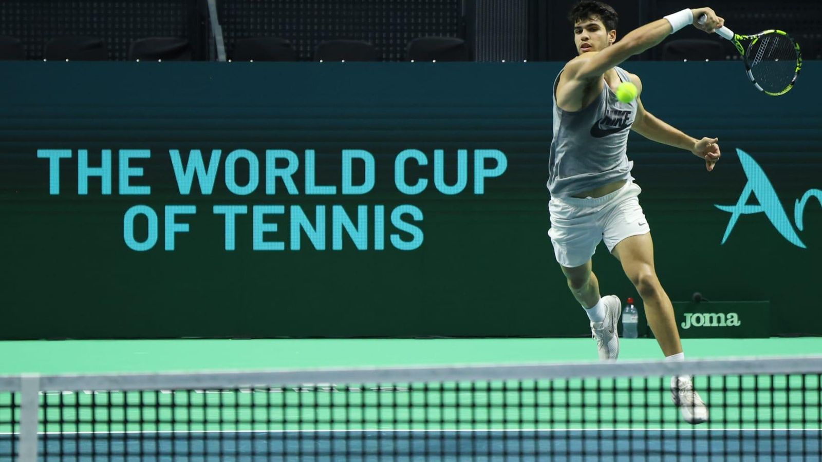 Rafa Nadal-Carlos Alcaraz, ocho juegos a tope con empate antes de la Copa Davis