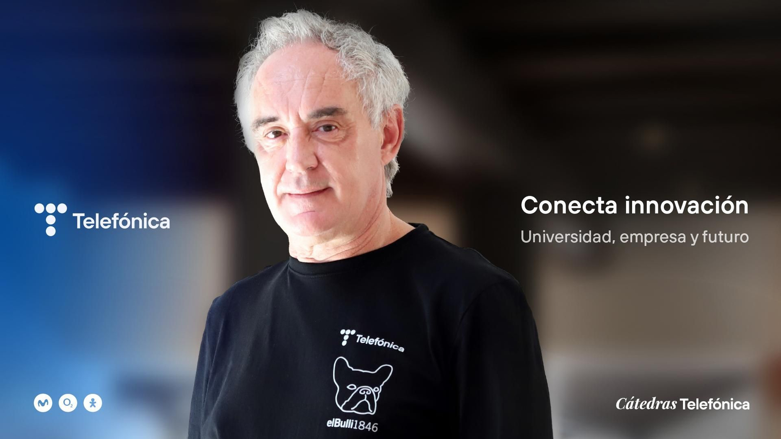 Ferrán Adriá es el embajador de Telefónica. Ferrán Adriá es el embajador de Telefónica.