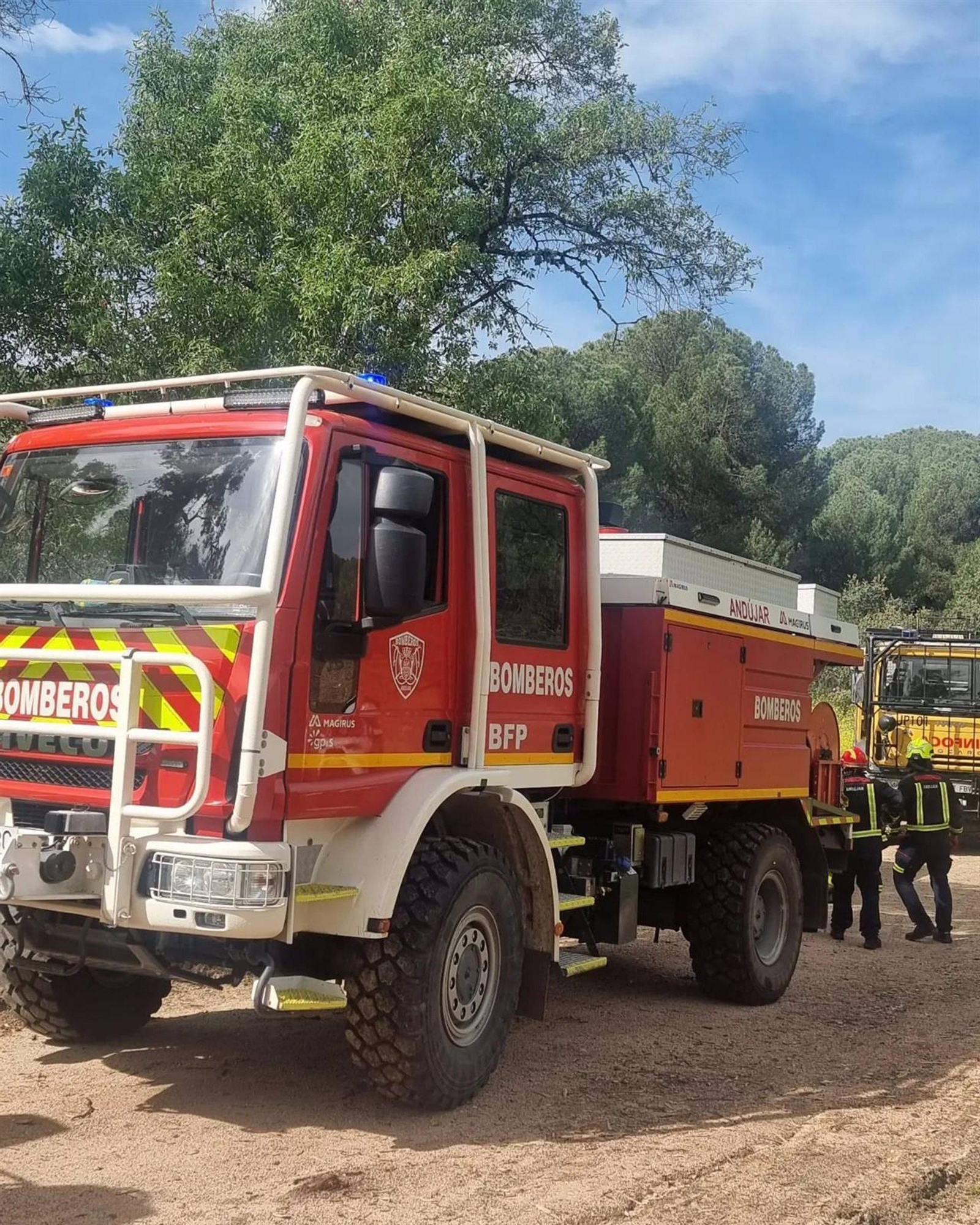 Los Bomberos de Andújar no irán a la Romería de la Virgen de la Cabeza por las "humillantes" condiciones