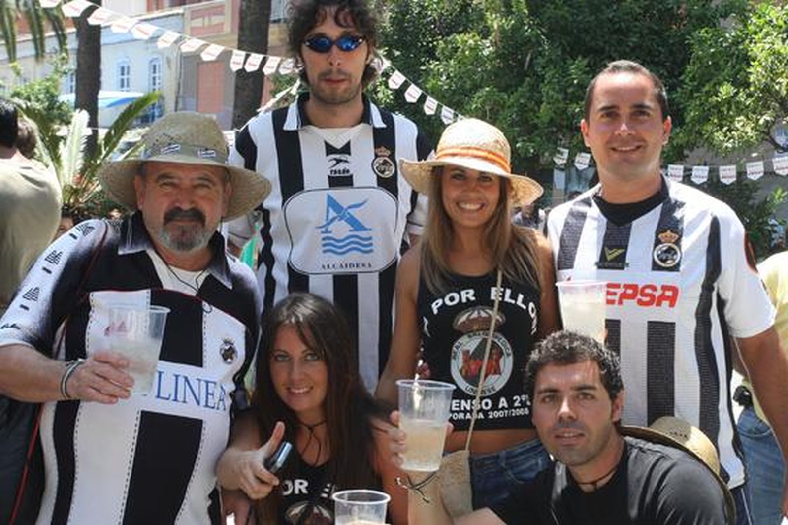 Las referencias a la Real Balompédica Linense estuvieron muy presentes.

Foto: Paco Guerrero