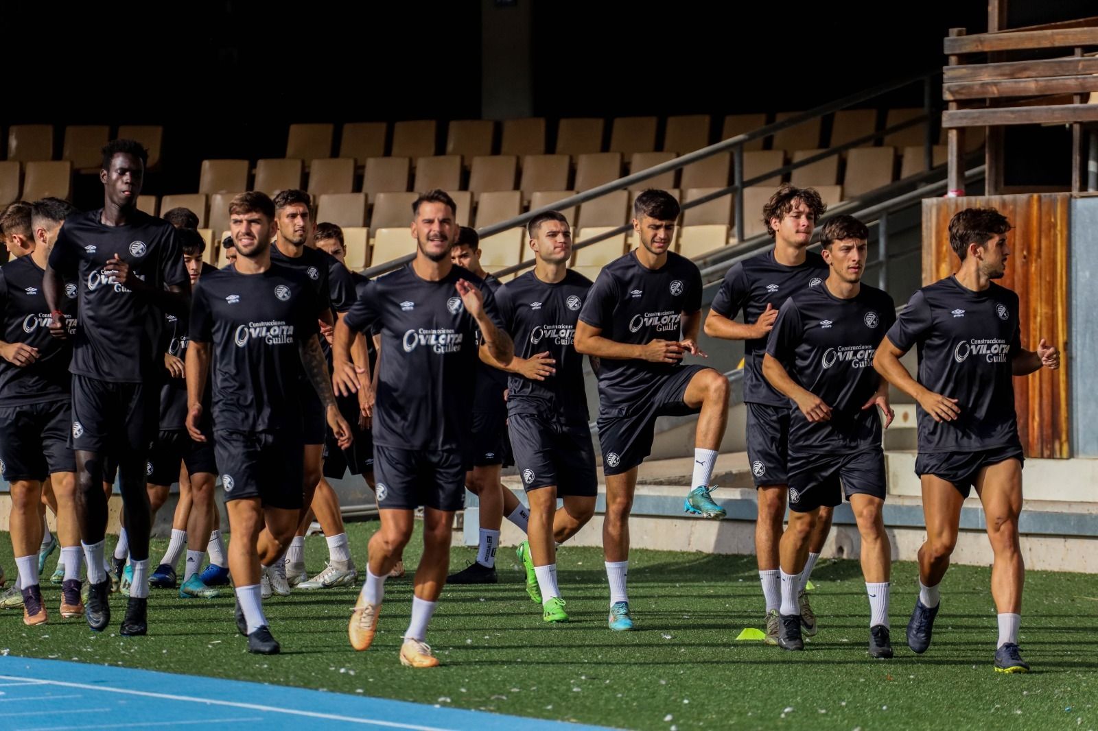 El Xerez DFC se ha ejercitado este miércoles en Chapín.
