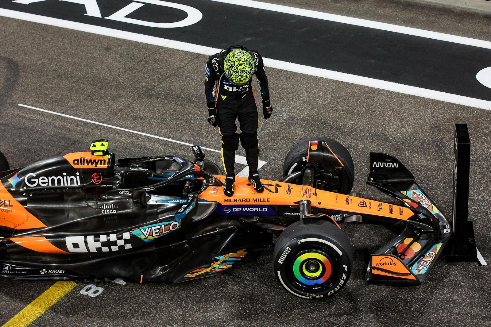 Las fotos del título mundial de Lando Norris en la Fórmula 1