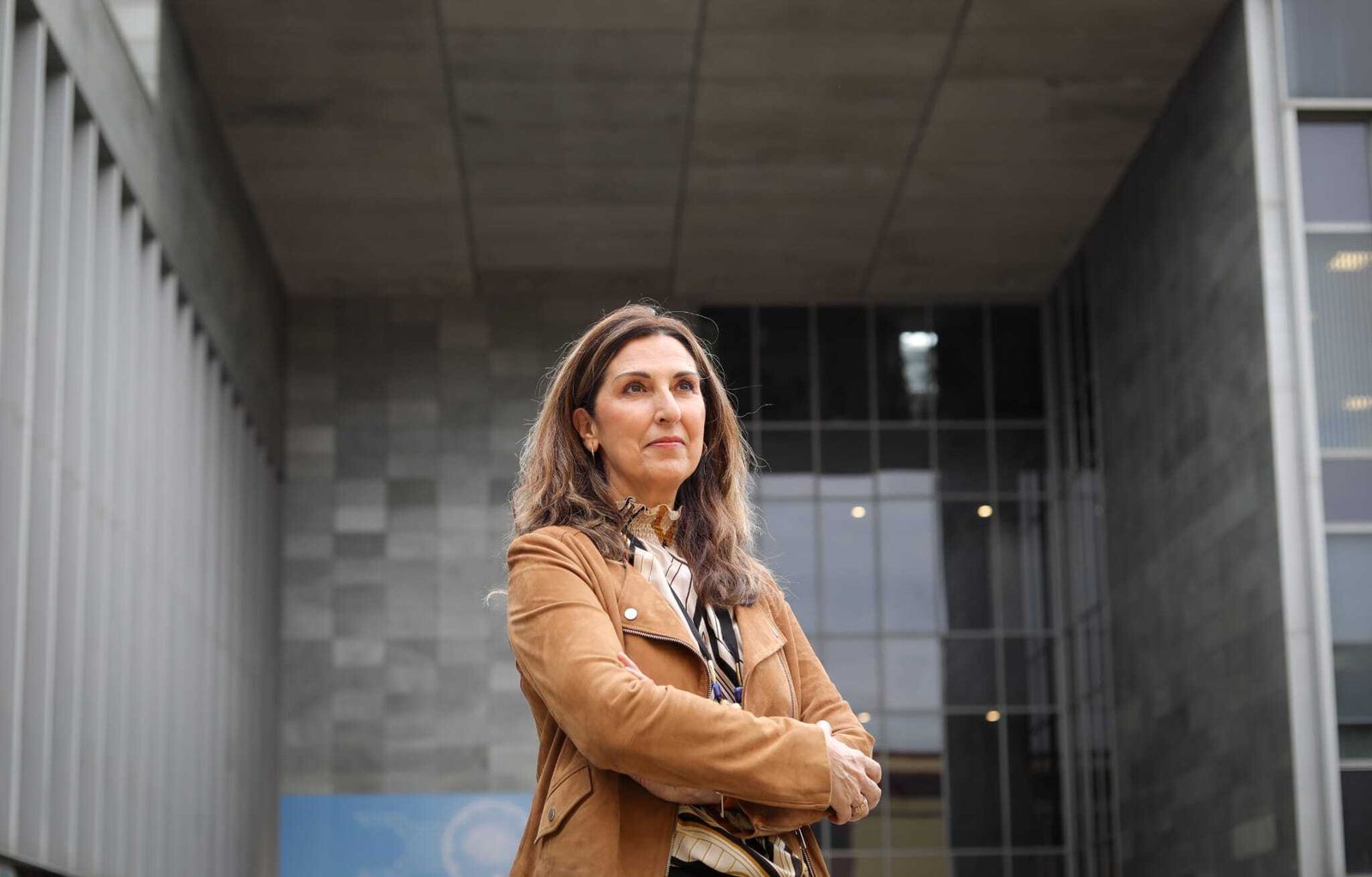 Inma Martínez, en la Diputación de Sevilla este miércoles, donde dio una conferencia.