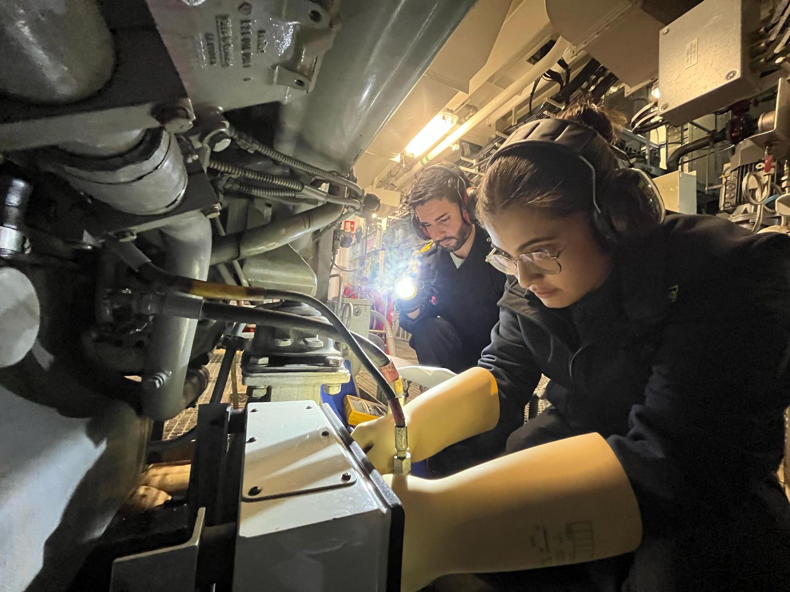 Las fotos del mayor ejercicio de los últimos años en el Estrecho de Gibraltar y el Golfo de Cádiz de la Armada y la OTAN