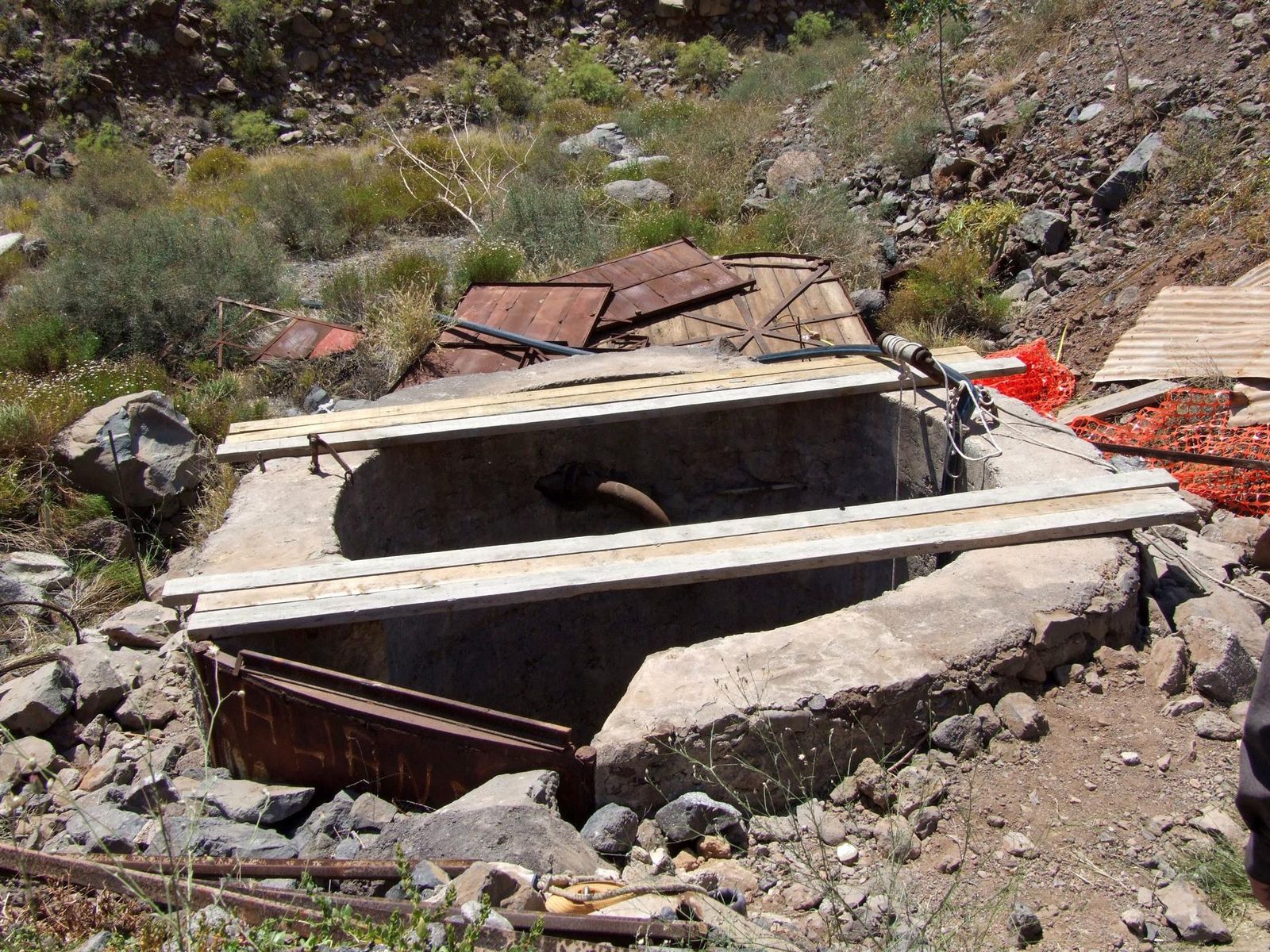 Imagen de archivo de un pozo de agua.