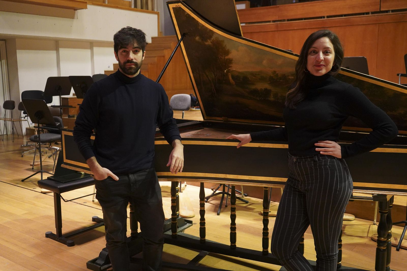 Moises Maroto y Rita Rógar.