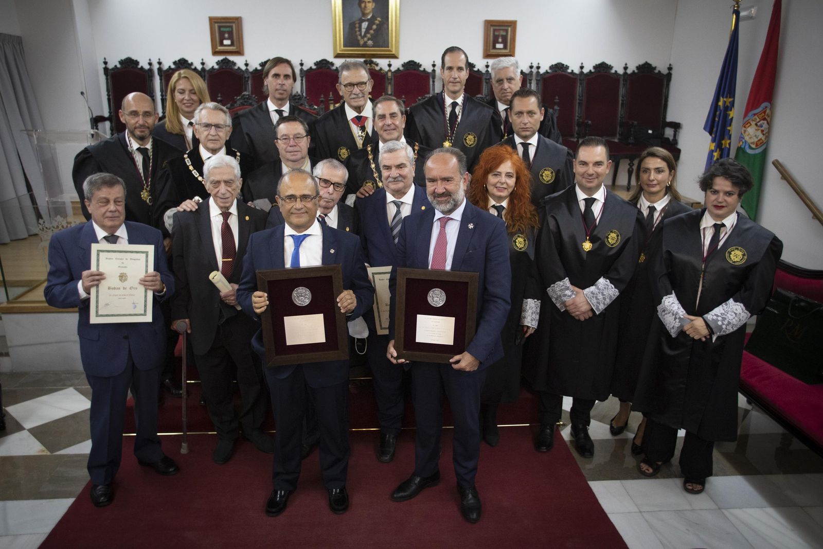 Fotos: Un homenaje del Colegio de Abogados por estar al servicio de la Abogacía de Granada