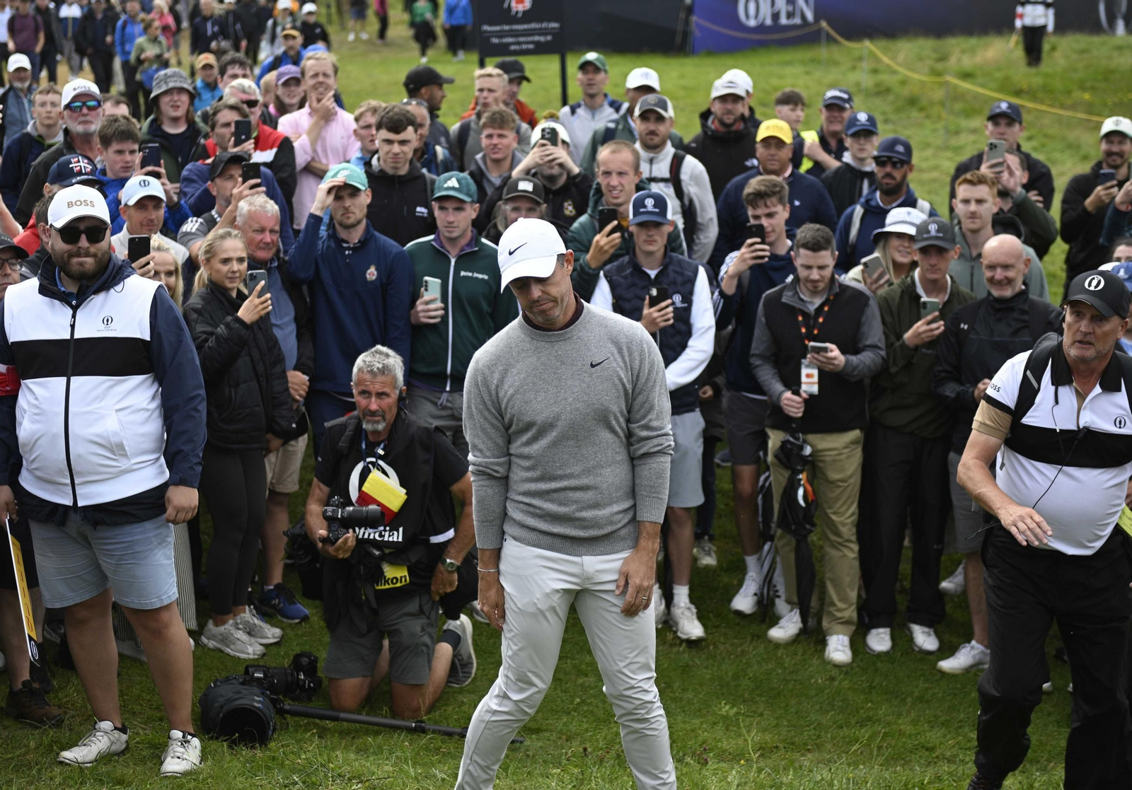 Las fotos de la primera jornada del Open Británico de golf