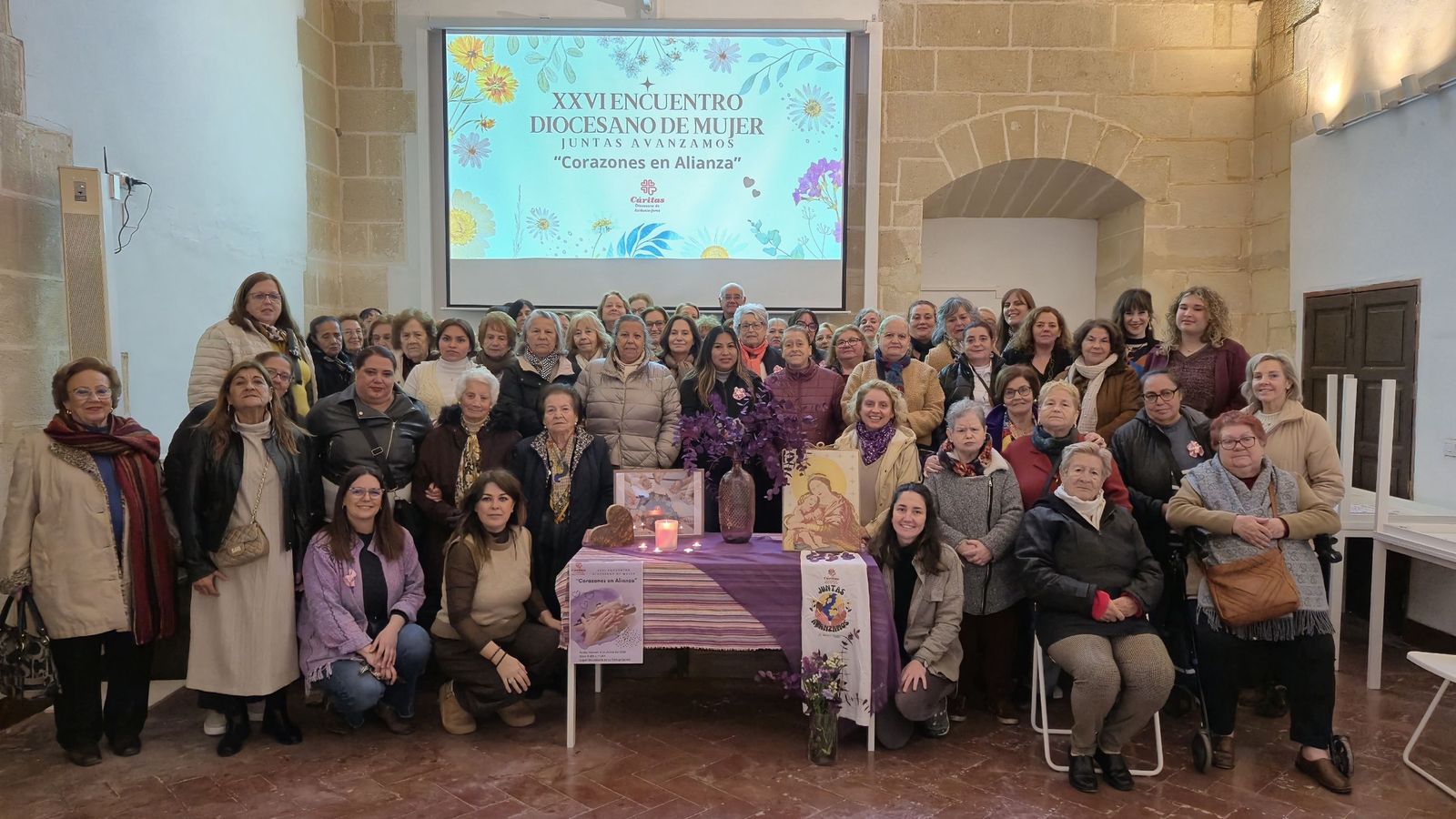 El XXVI Encuentro Diocesano de la Mujer, celebrado este viernes.