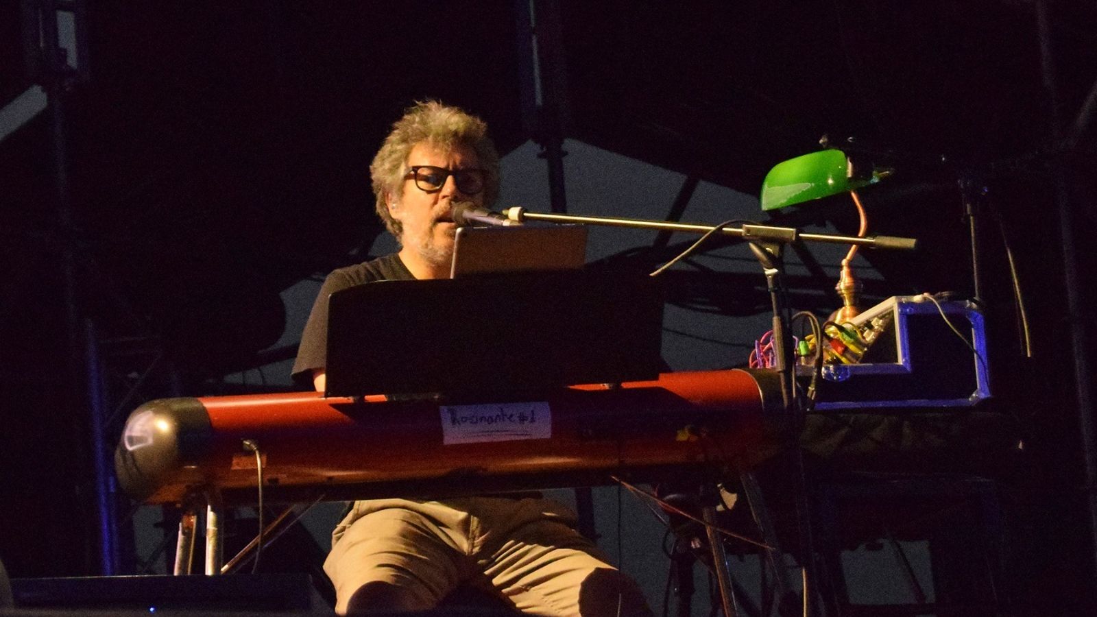 Iván Ferreiro, en el escenario de DSoko.