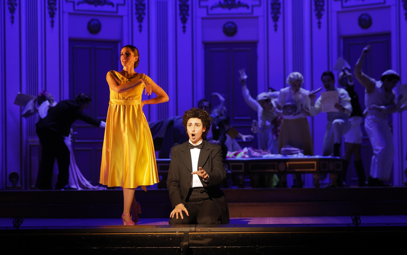 Ensayo general de la ópera 'Ariadne auf Naxos', todas las fotos