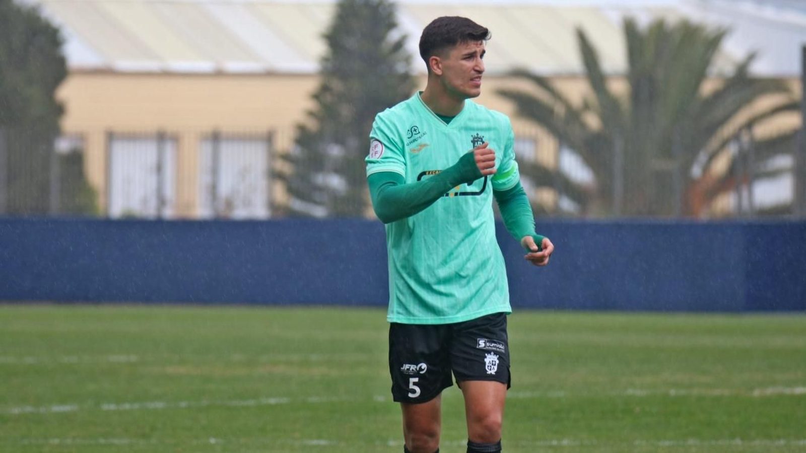 Javi Robles, en su etapa en el CD Illescas.