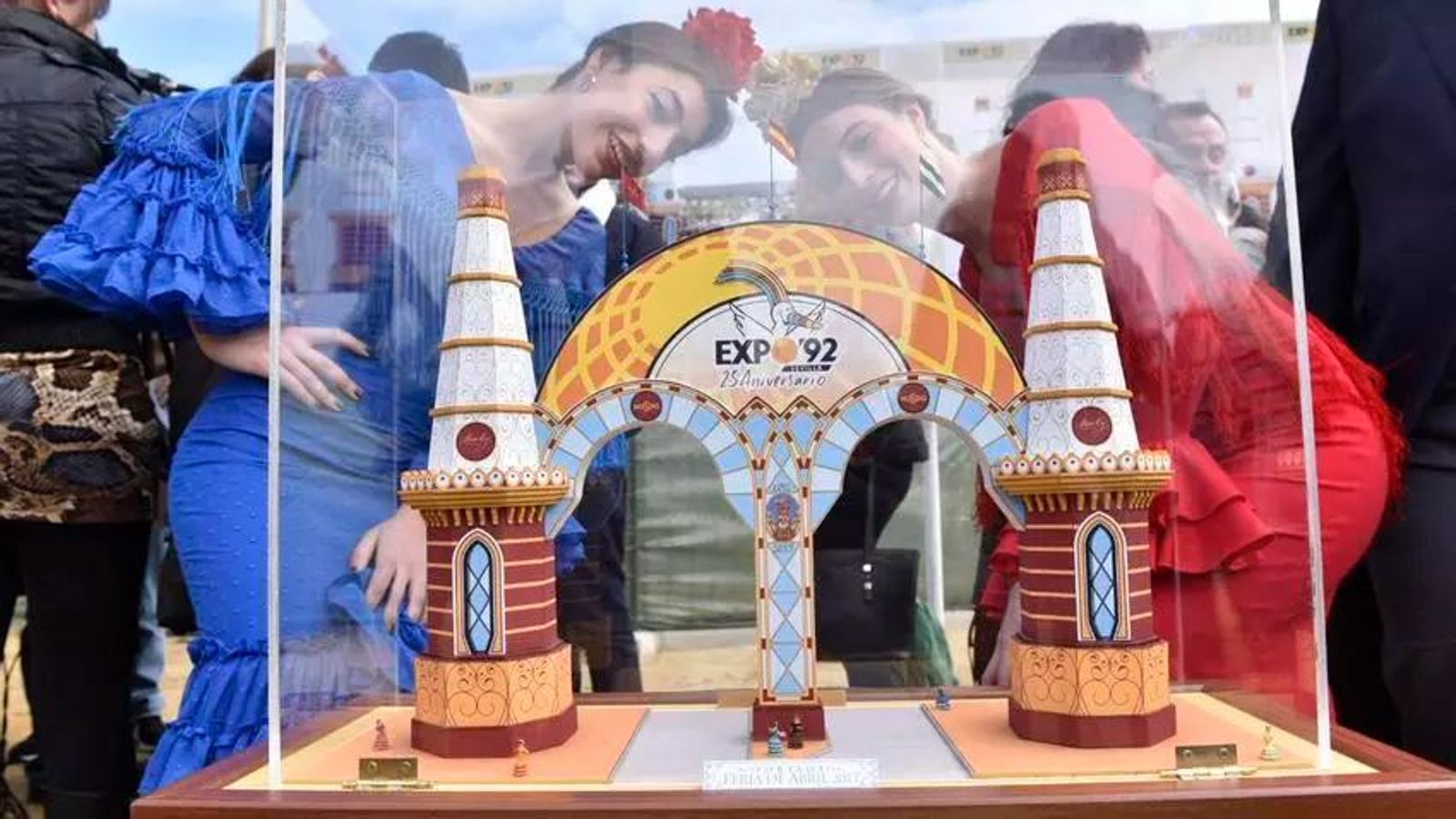 Maqueta de la Portada inspirada en la Expo del 92 (2017)