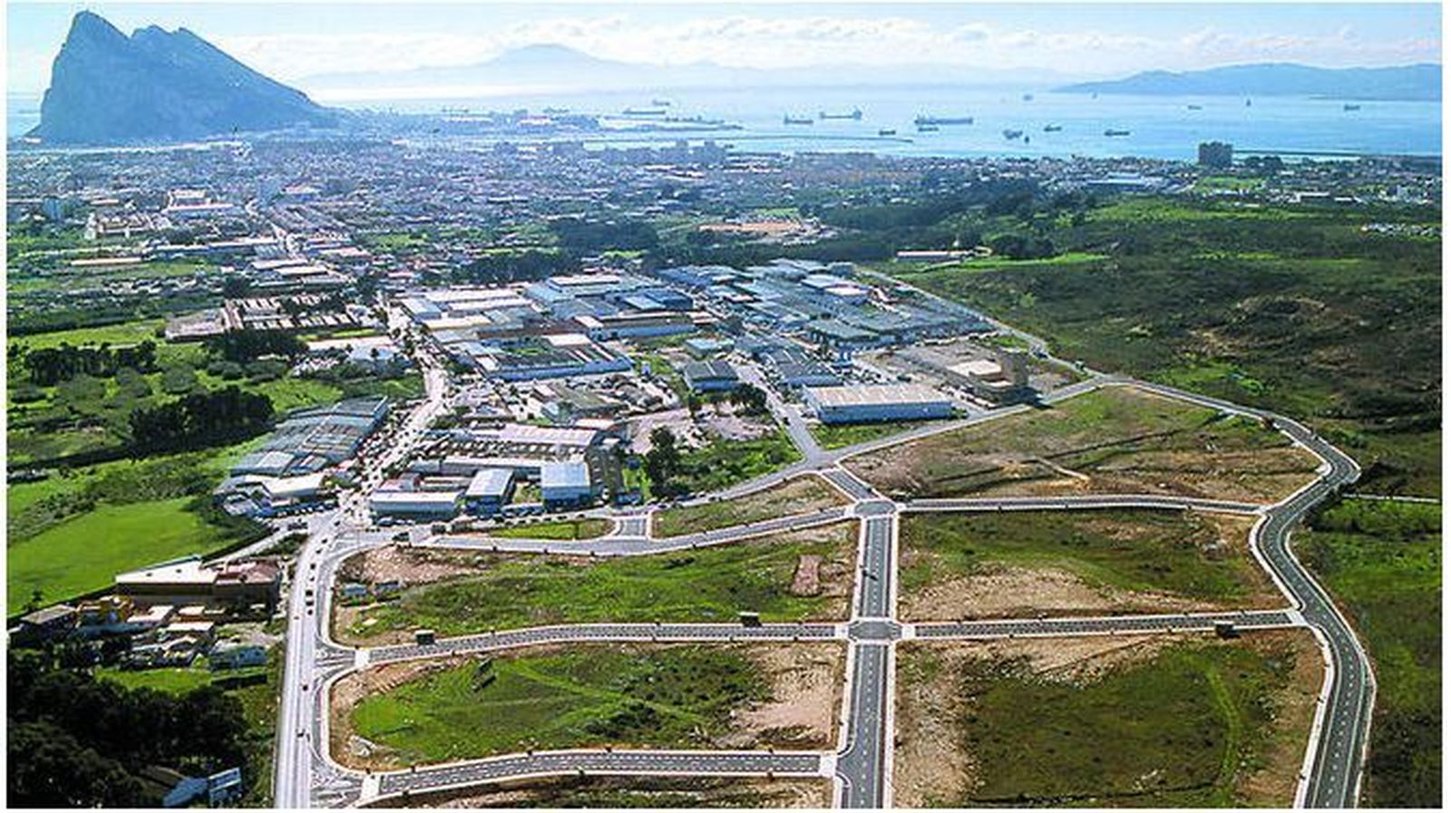 Imagen aérea de La Línea