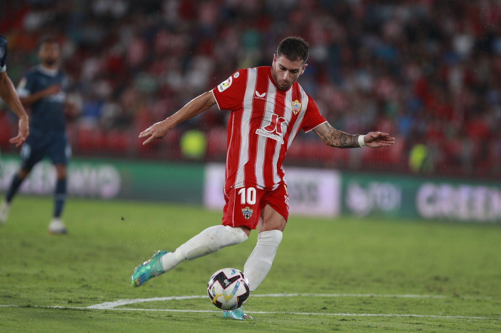 Imágenes del partido de fútbol U.D. Almería-Girona F.C.