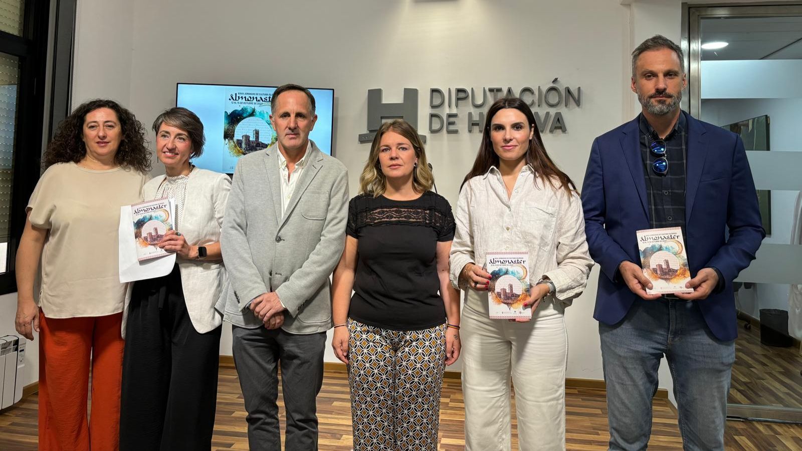 Presentación de las jornadas en la Diputación de Huelva.