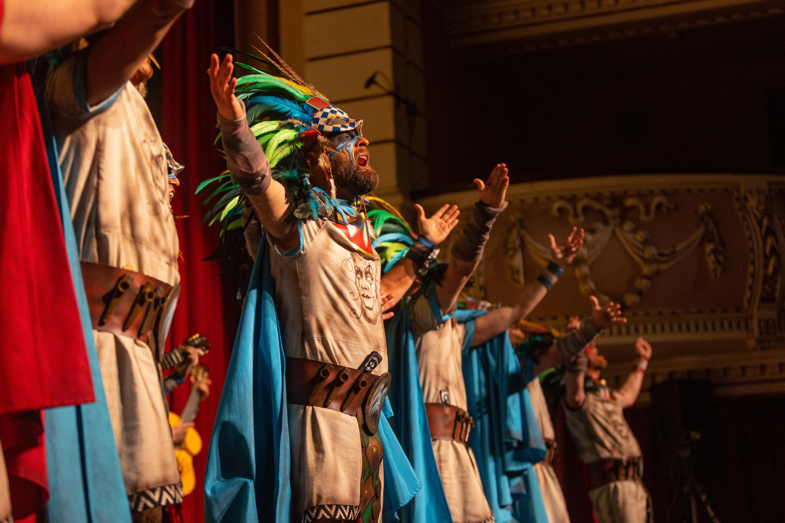 Imágenes de la segunda jornada del Carnaval Colombino 2023