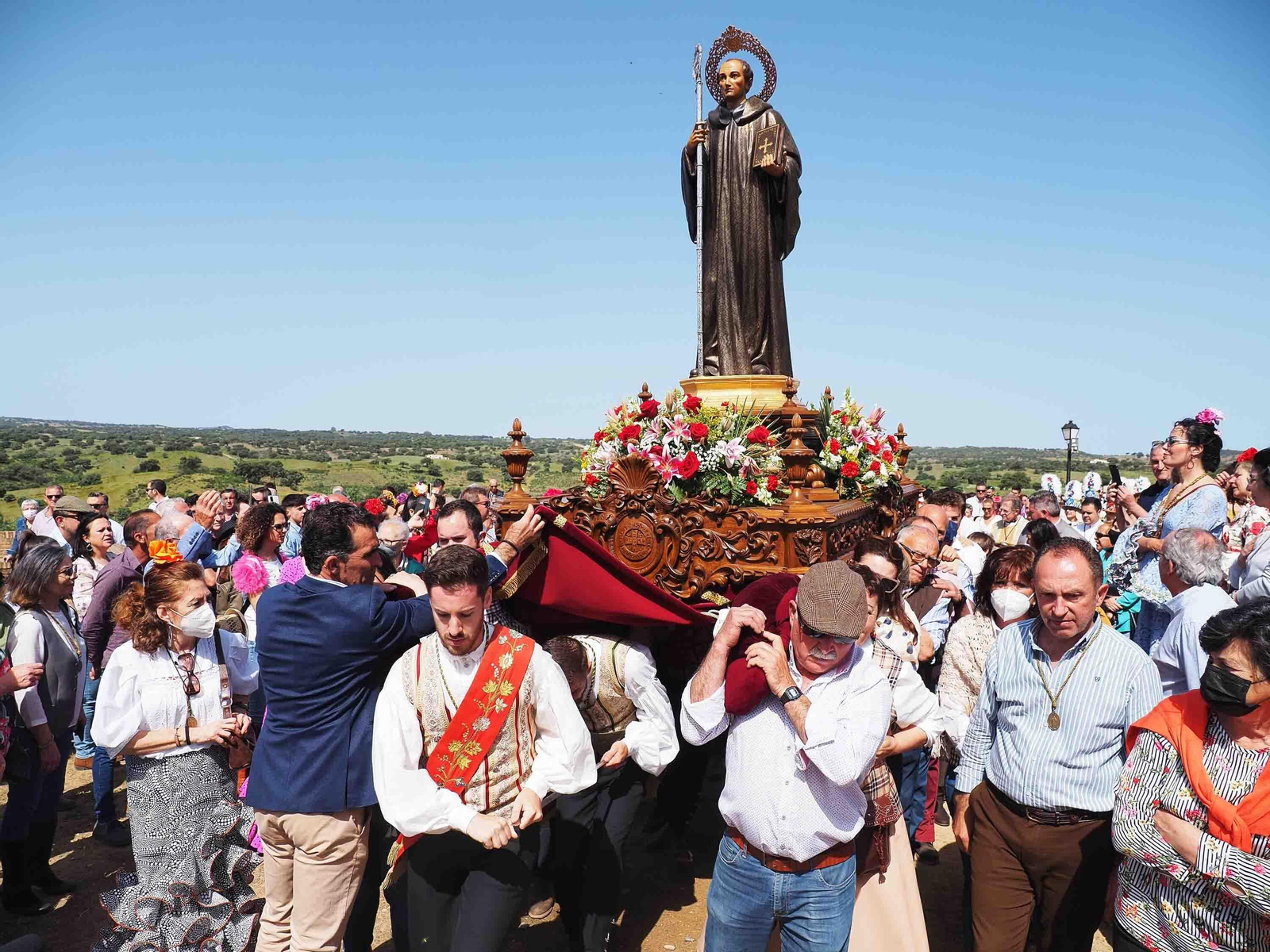 Romeria de San Antonio Abad en El Cerro de Andévalo.