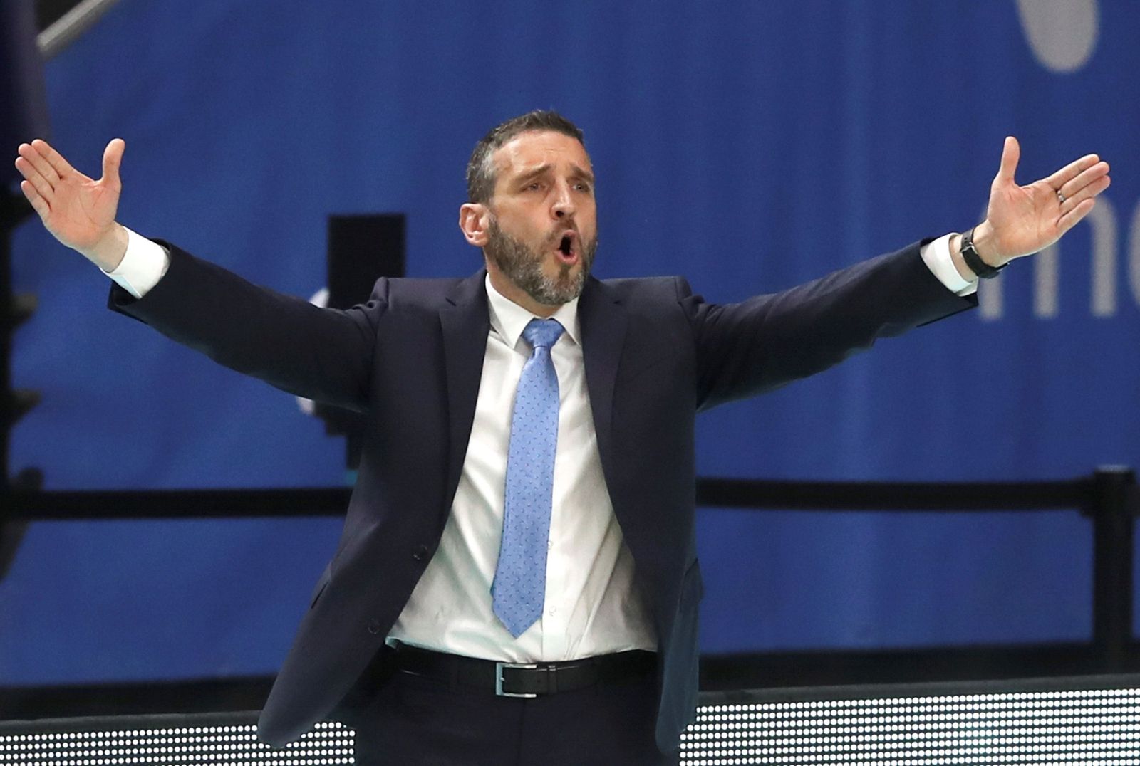 Ibón Navarro, durante un partido de la pasada campaña.