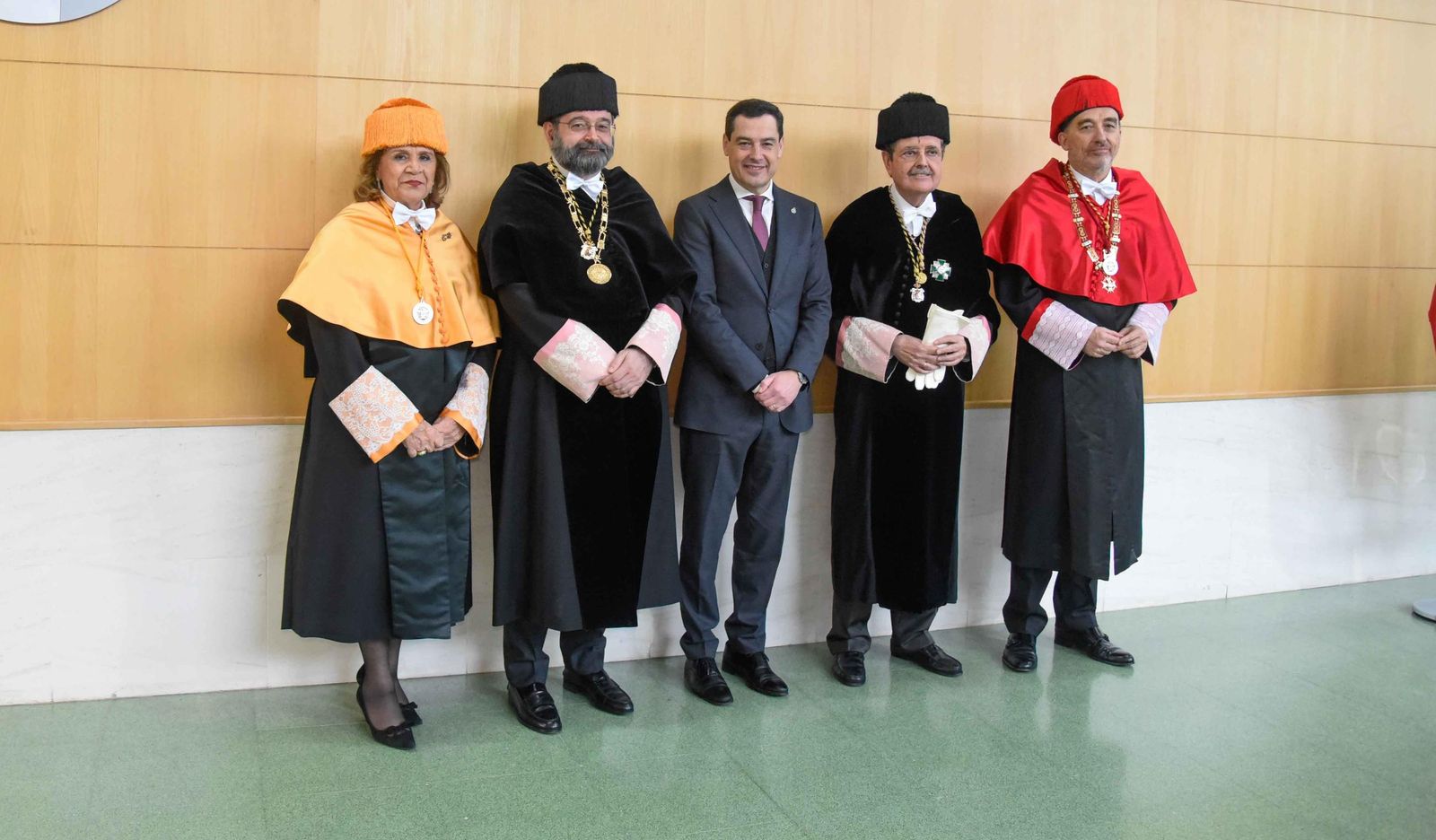 Acto académico de investidura como Doctores Honoris Causa de Concha Yoldi, presidenta de Persán