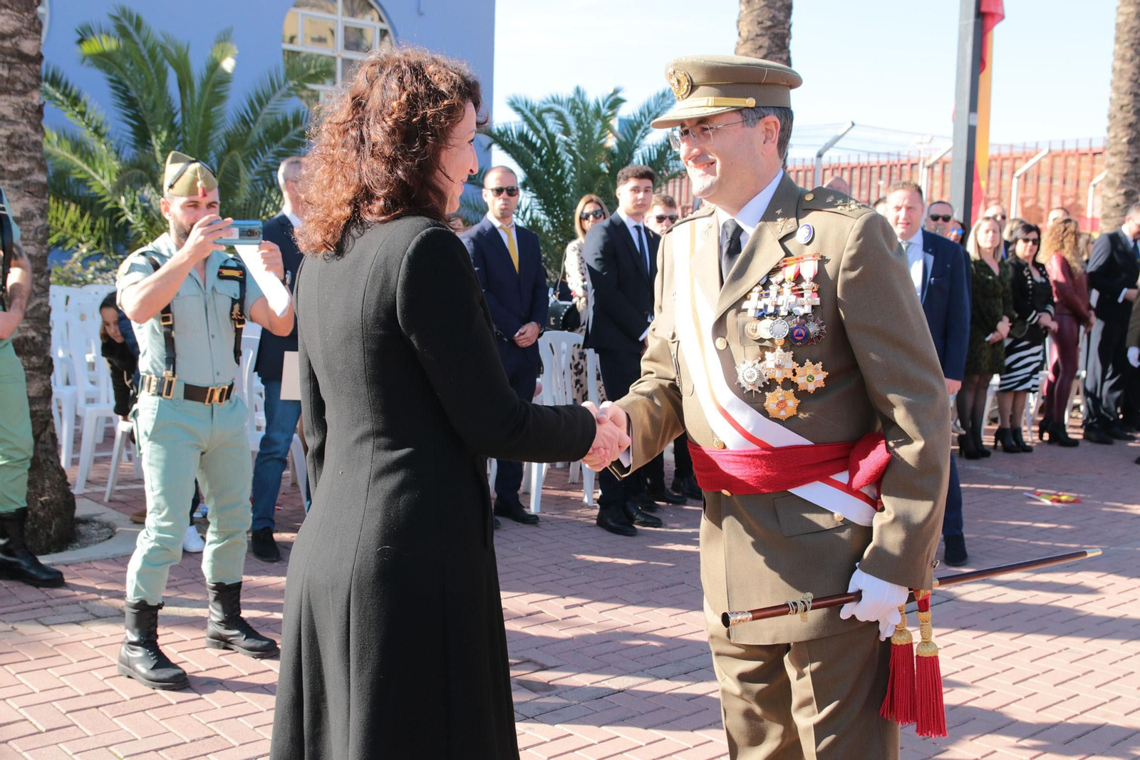 Jura de bandera civil en Las Almadrabillas