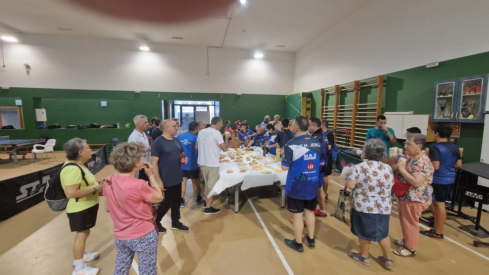 Tras el campeonato hubo convivencia.