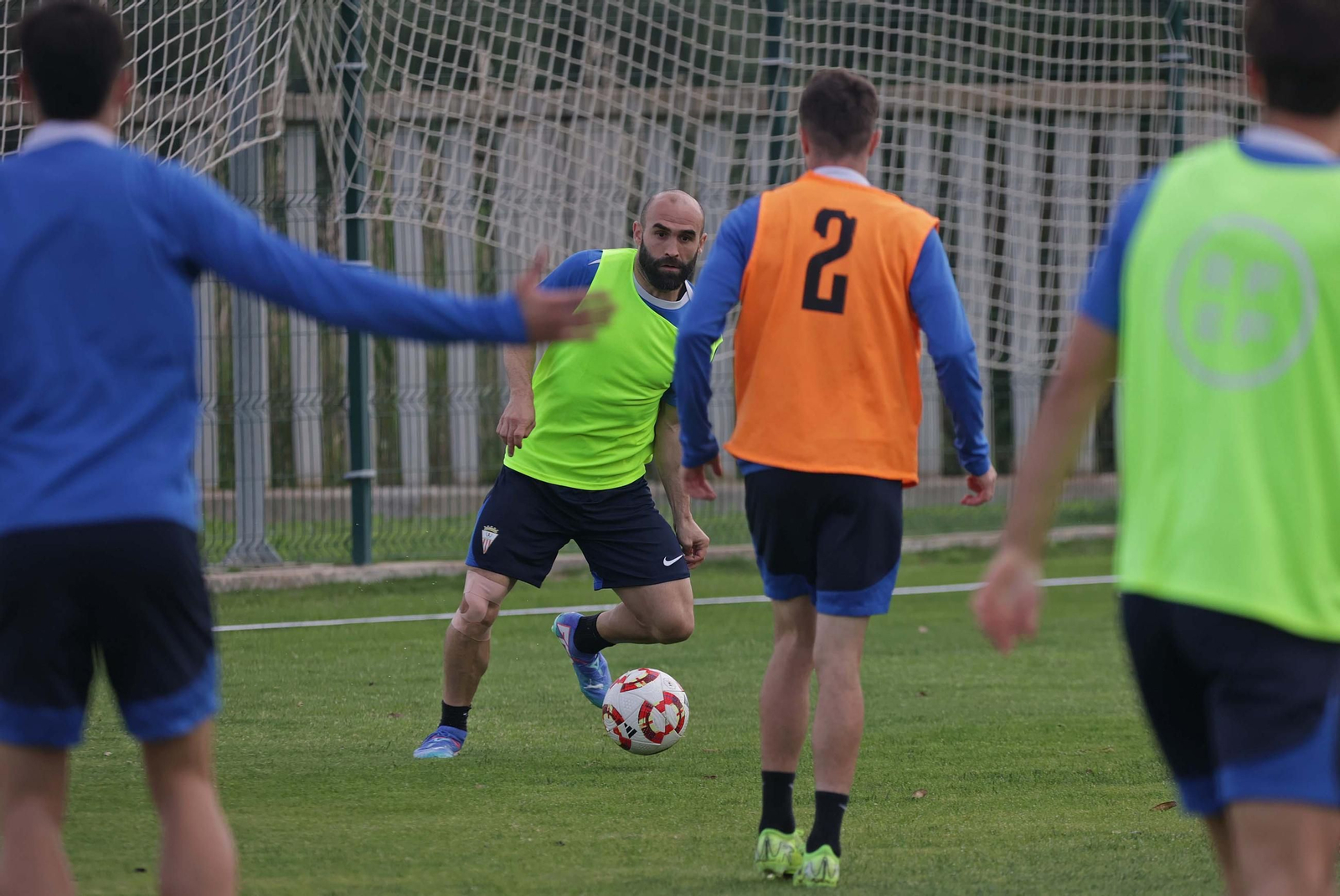 Fotos del entrenamiento del Algeciras CF en La Menacha