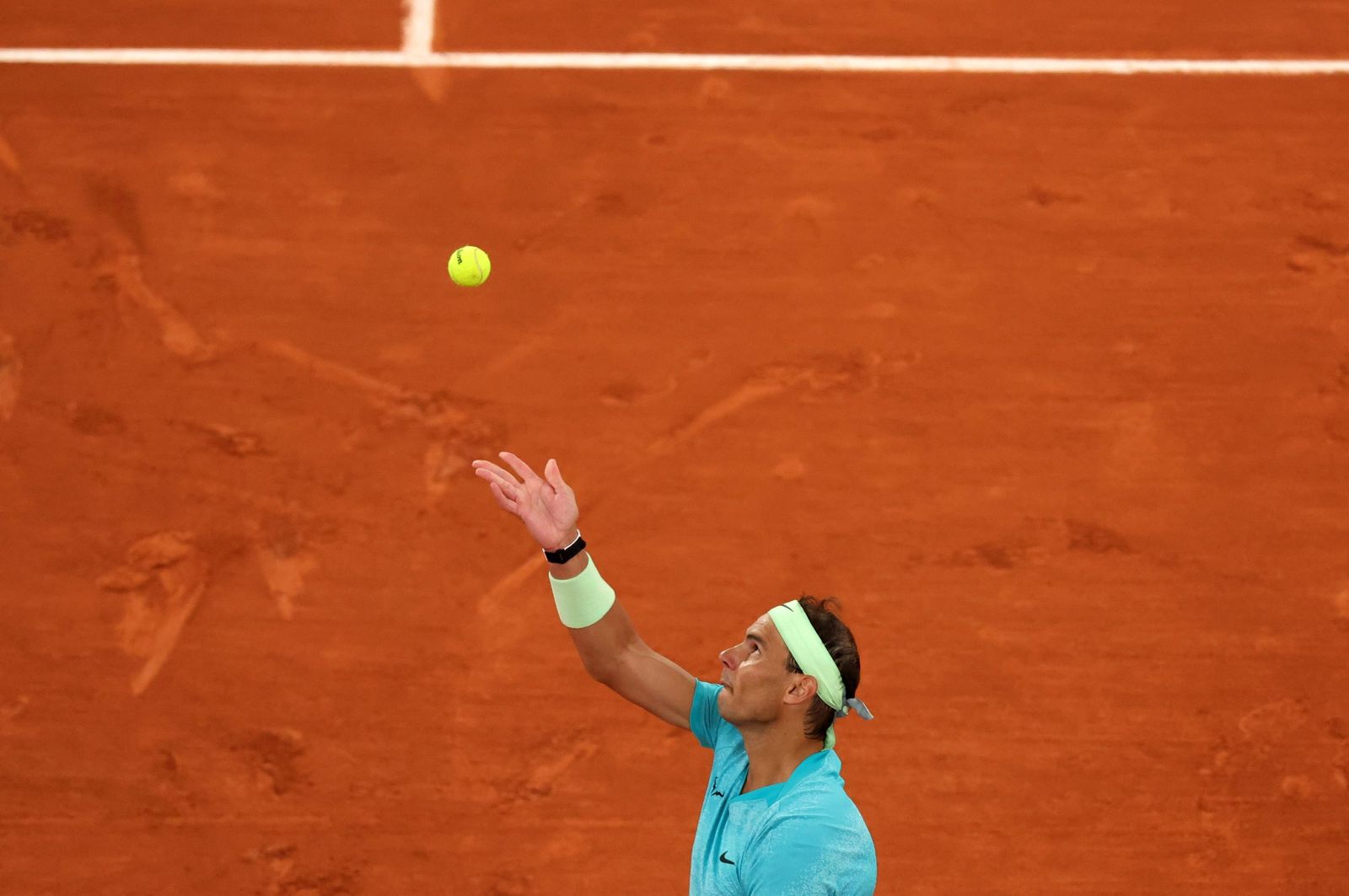Las fotos del adiós de Nadal en Roland Garros