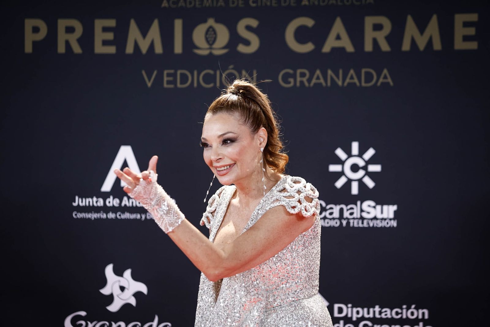 La alfombra roja de los premios Carmen en Granada