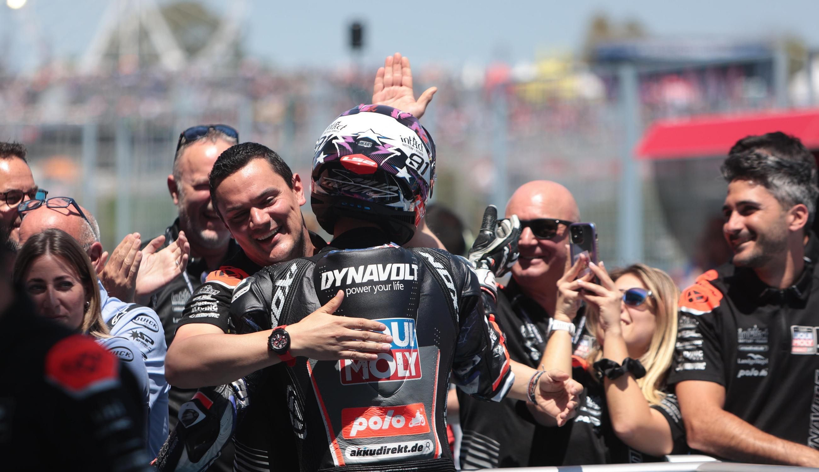 Imágenes de la Pole de Moto2 en el Gran Premio de Jerez 2025