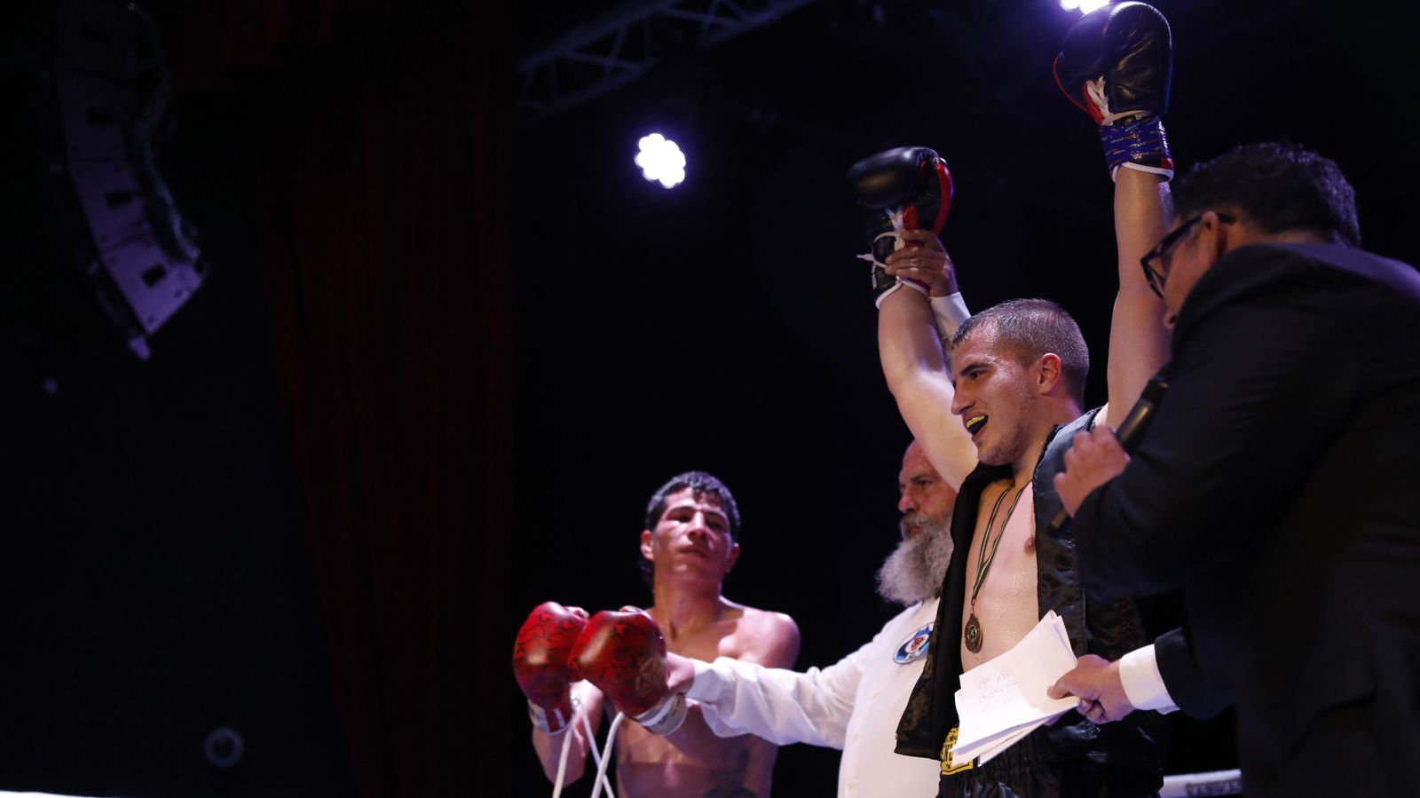 Las fotos de la velada de boxeo en San Roque